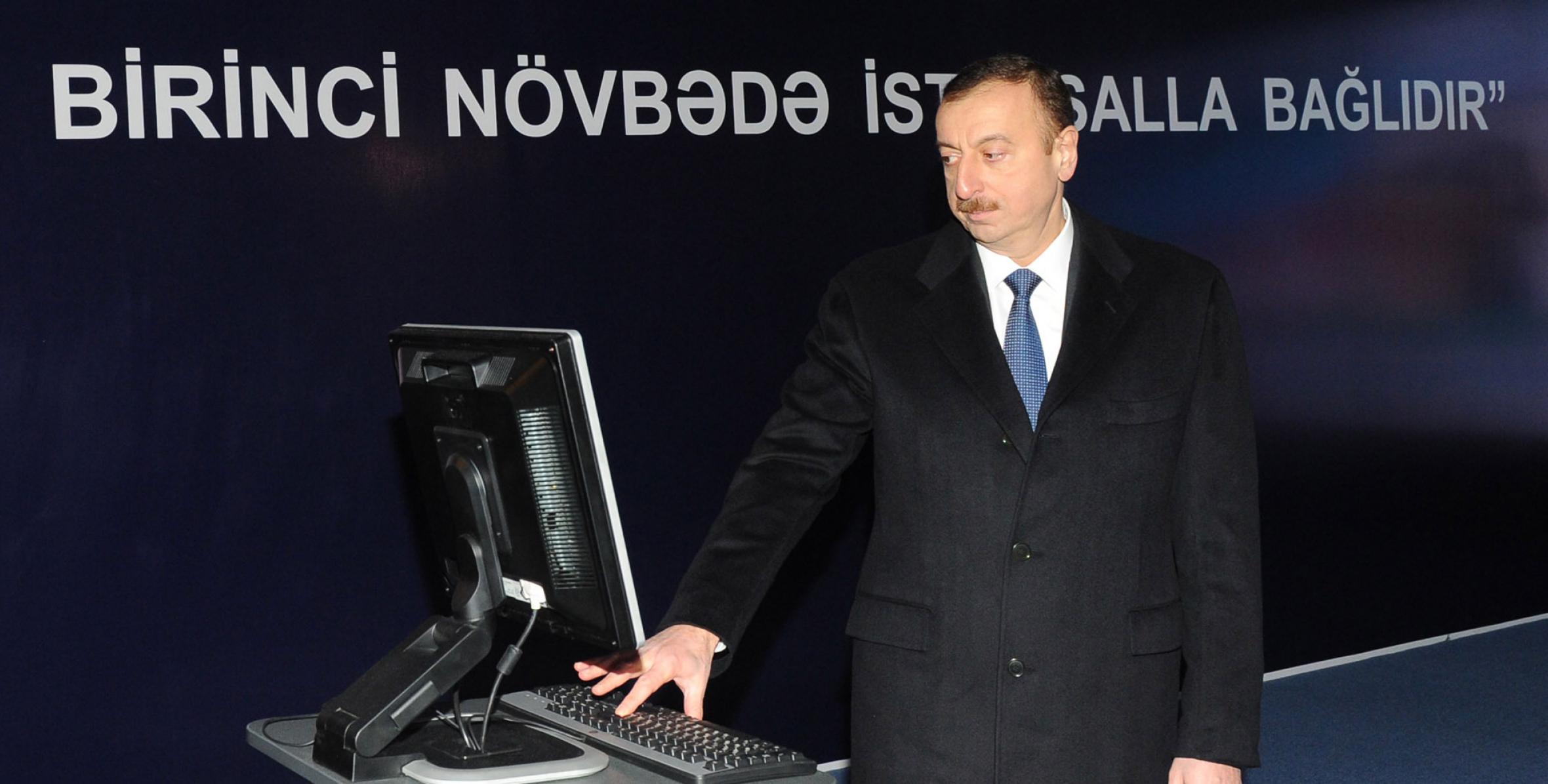 Ilham Aliyev attended the opening of the “AAC” plant of modern construction materials in the Garadag district