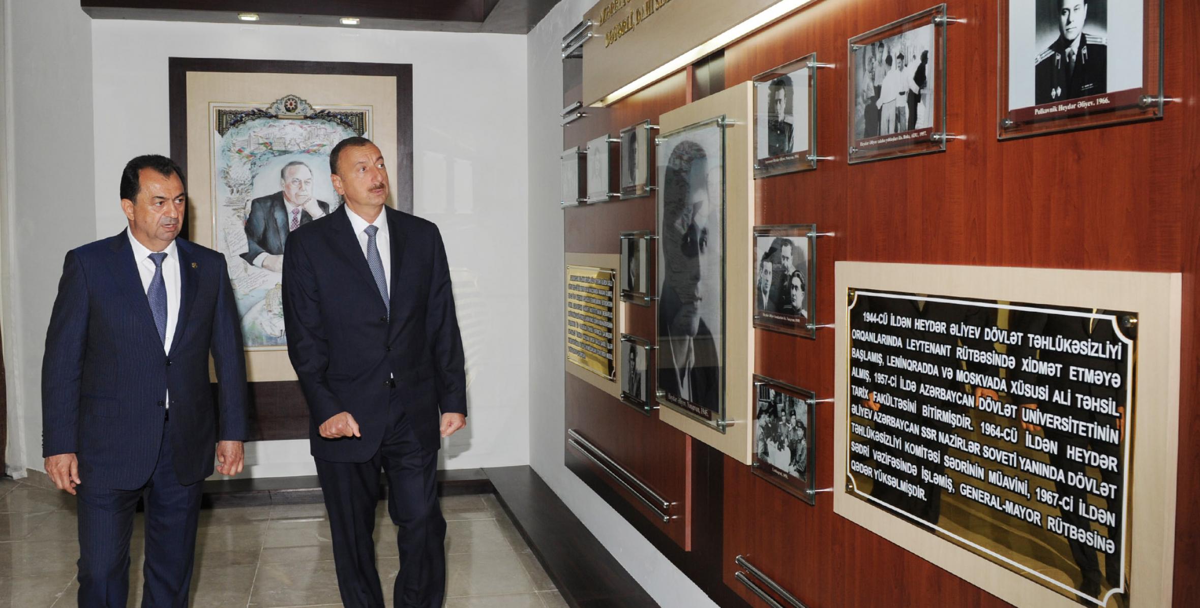 Ilham Aliyev attended the opening of the Heydar Aliyev Center in Lankaran after reconstruction