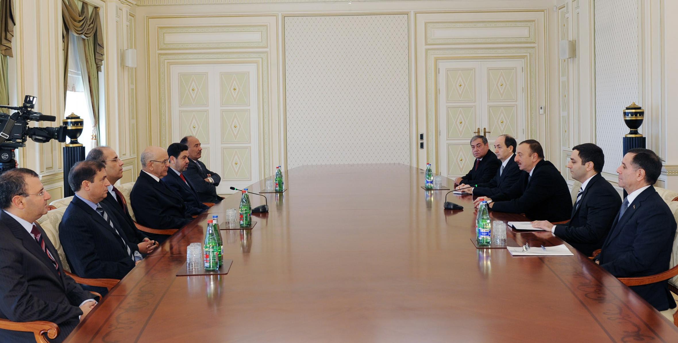 Ilham Aliyev received a delegation led by Minister of Justice of the Kingdom of Morocco, Mohamed Naciri