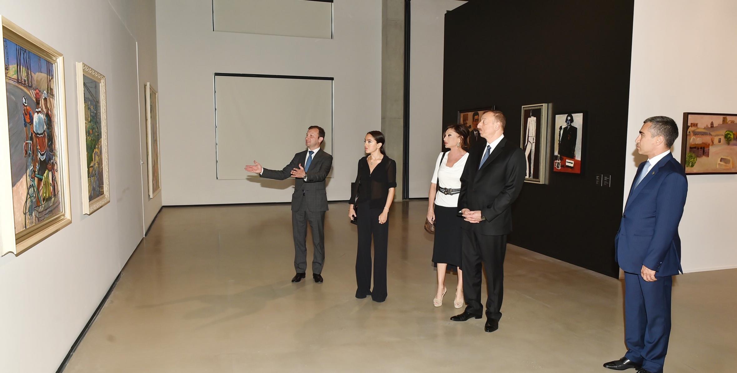 Ilham Aliyev attended the opening of “Azerbaijani painting in the 20th-21st centuries” exhibition