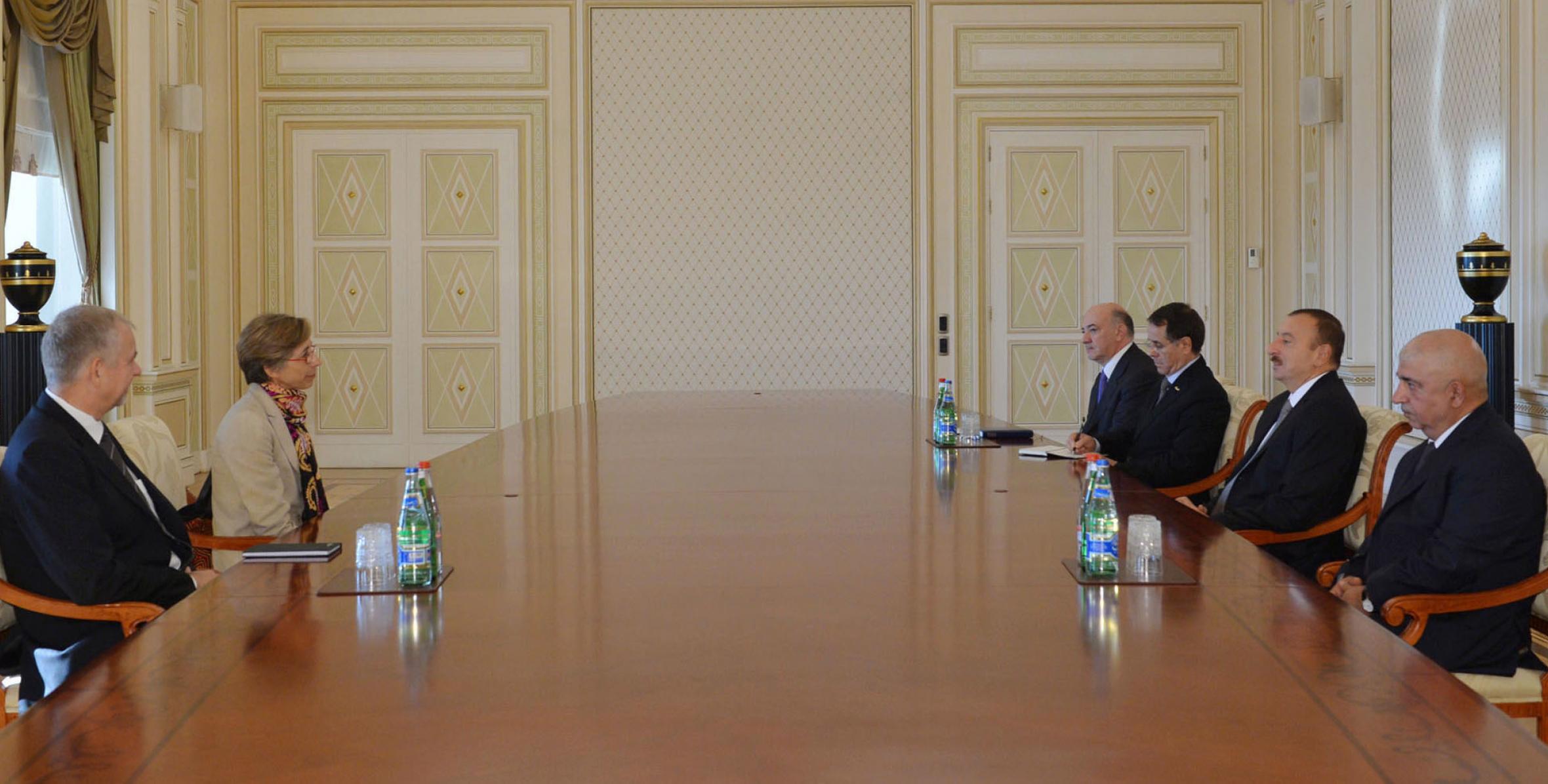 Ilham Aliyev received the head of the election observation mission of the OSCE Office for Democratic Institutions and Human Rights