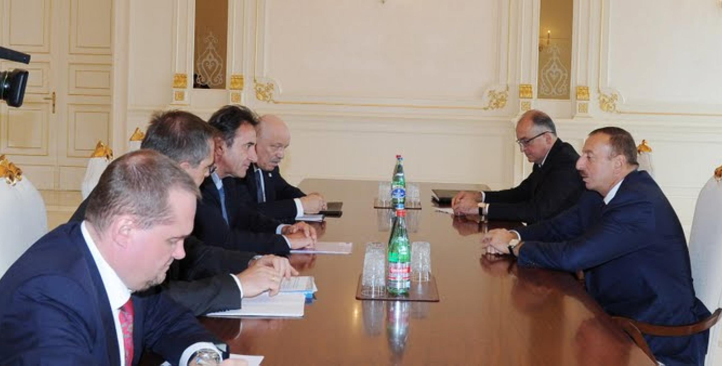 Ilham Aliyev received a delegation led by the president of the supervisory board of Austria’s OMV, Gerhard Roiss