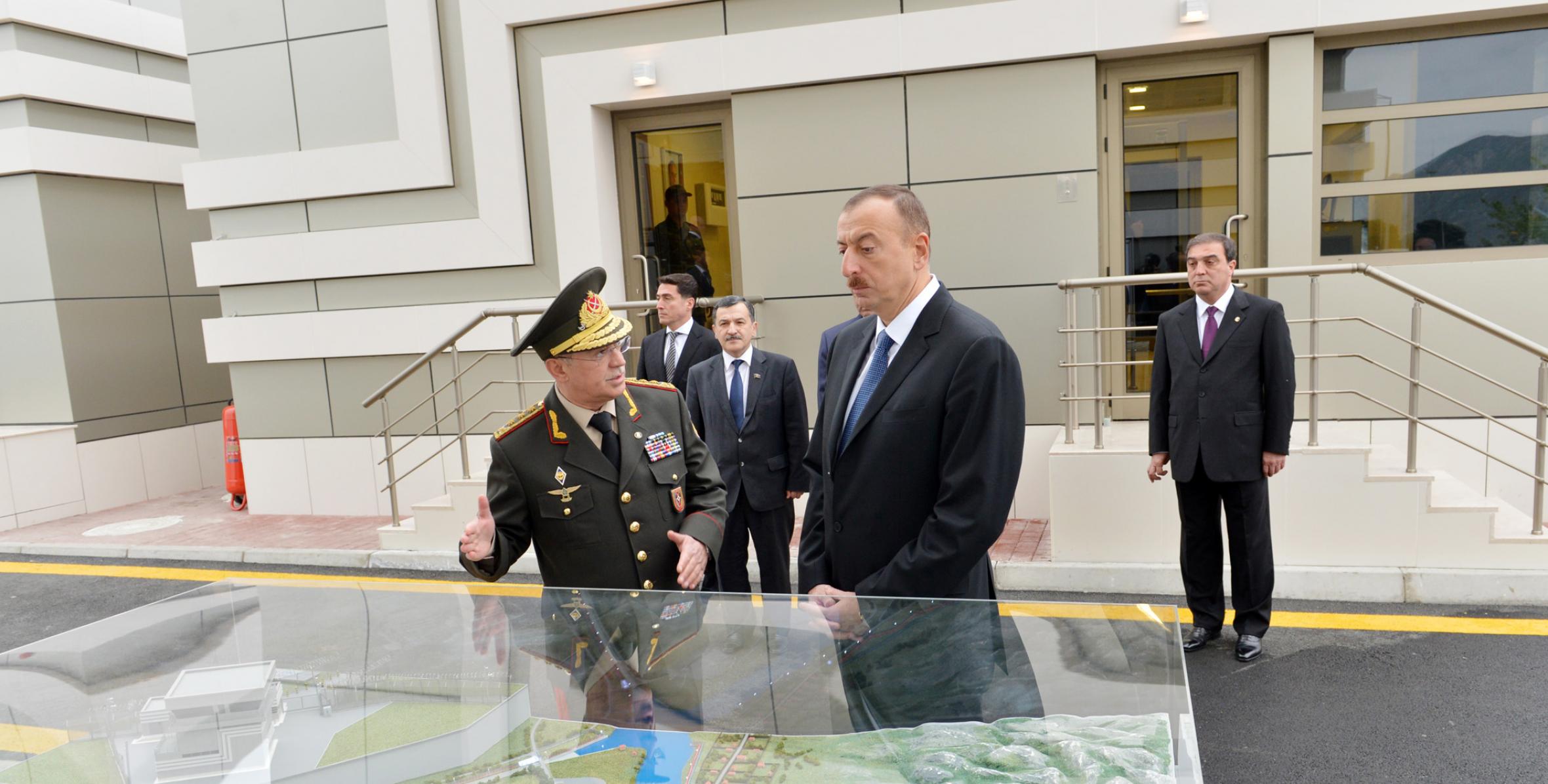 Ilham Aliyev visited the city of Mingachevir