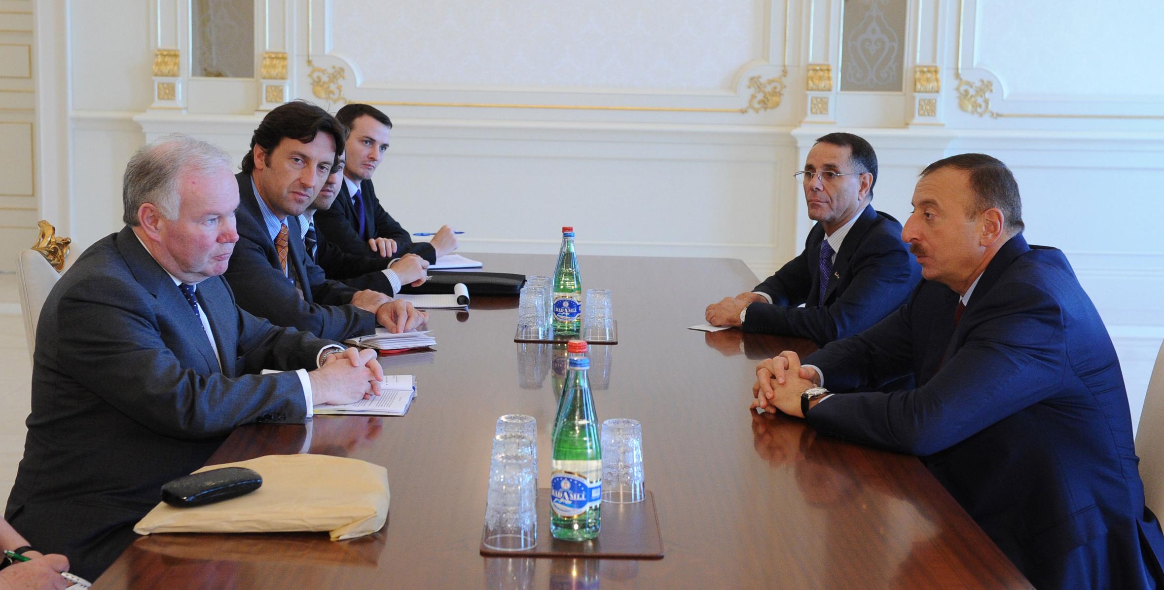 Ilham Aliyev received a delegation led by Minister of State for the Department of Energy of the United Kingdom of Great Britain and Northern Ireland, Charles Hendry