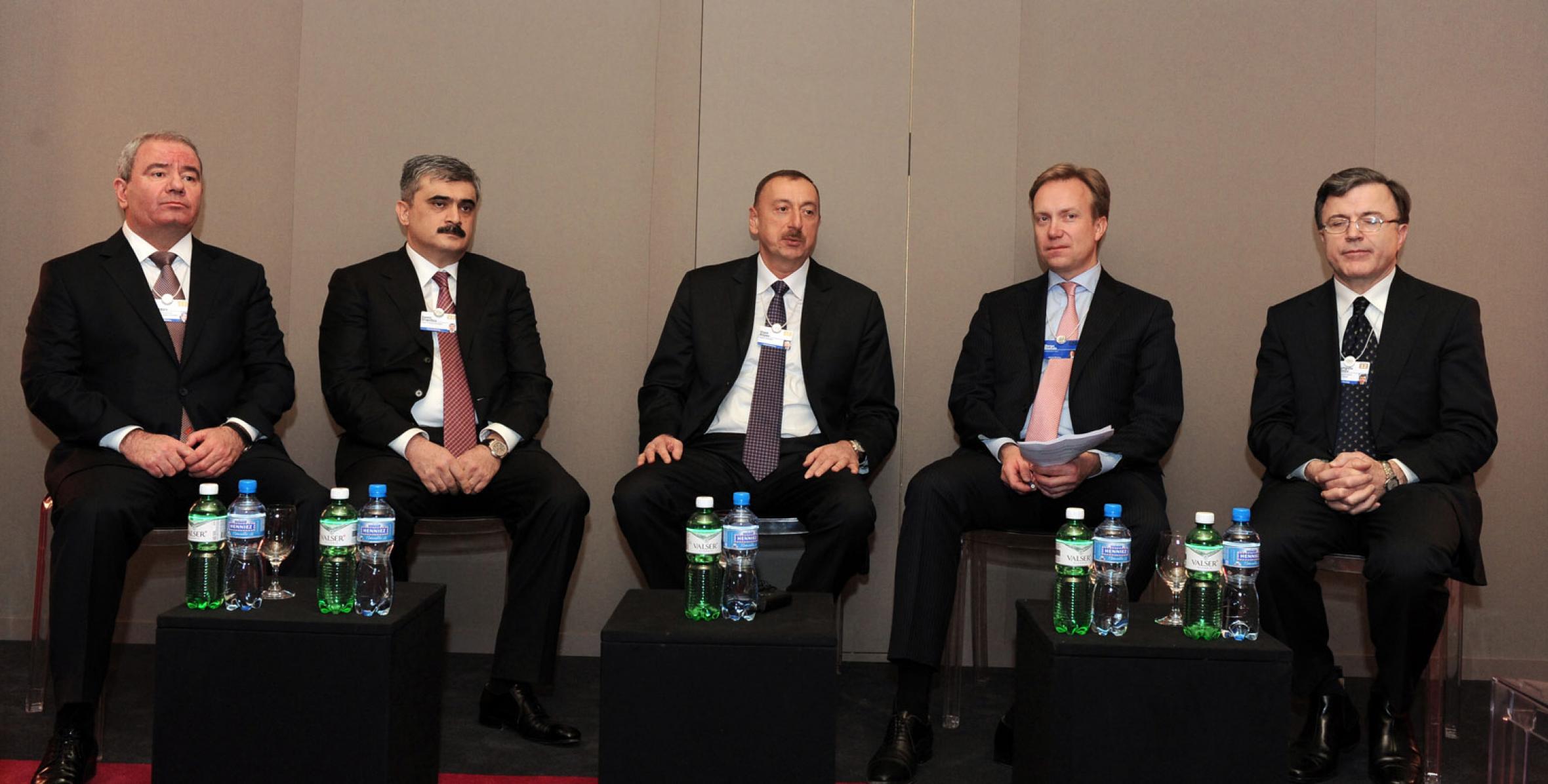 Interactive session dedicated to Azerbaijan was held in Davos