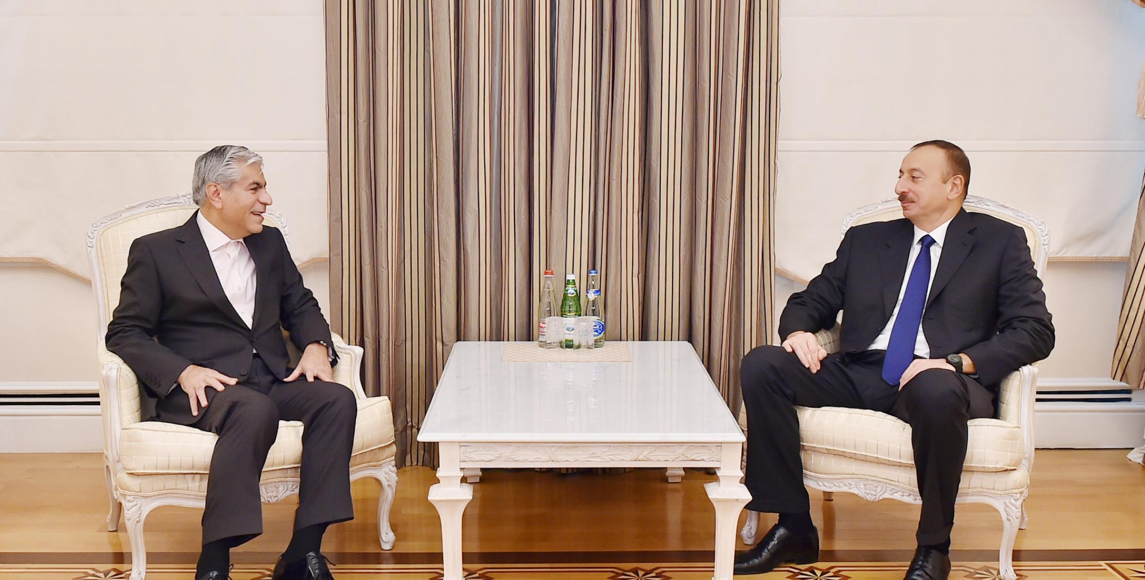 Ilham Aliyev received the Secretary General of the Gas Exporting Countries Forum