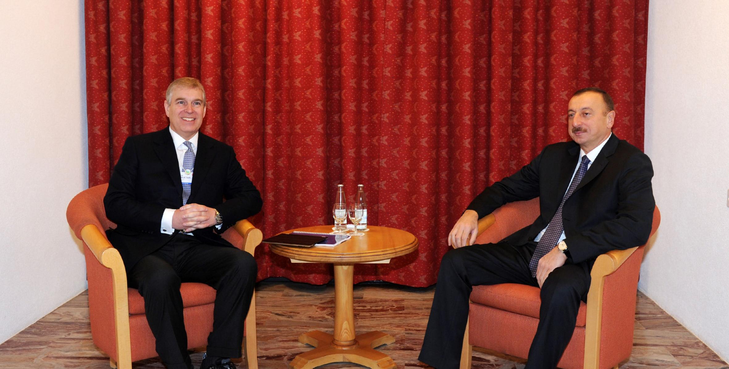 Ильхам Алиев встретился с британским принцем, герцогом Йоркским Эндрю