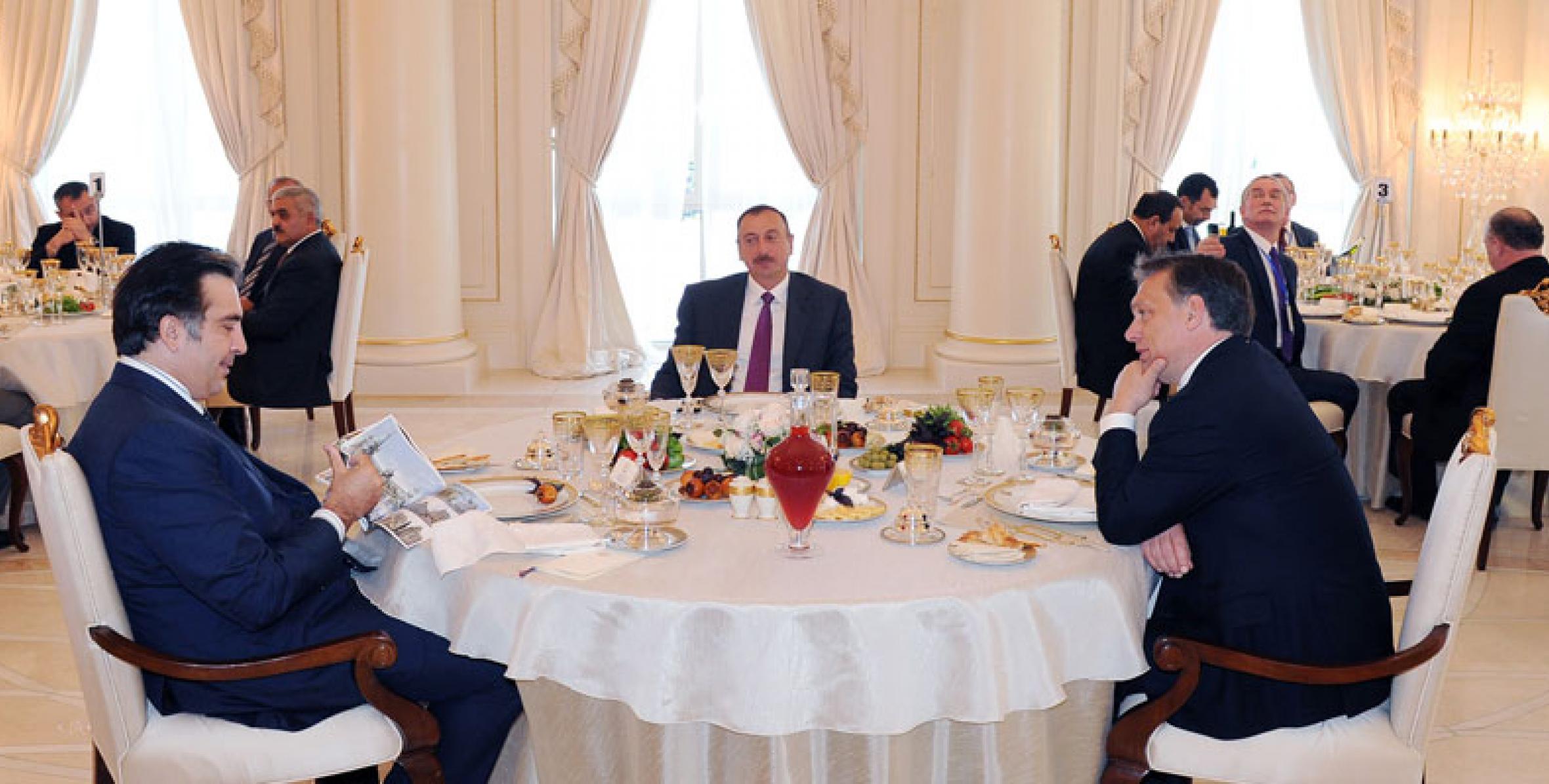Official reception was held on behalf of Ilham Aliyev