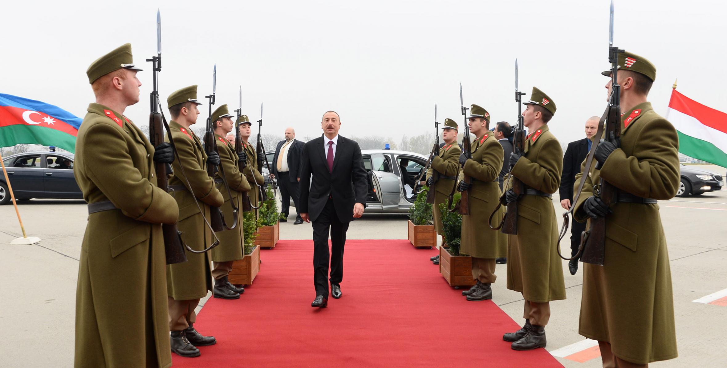 Ilham Aliyev’s working visit to Hungary ended