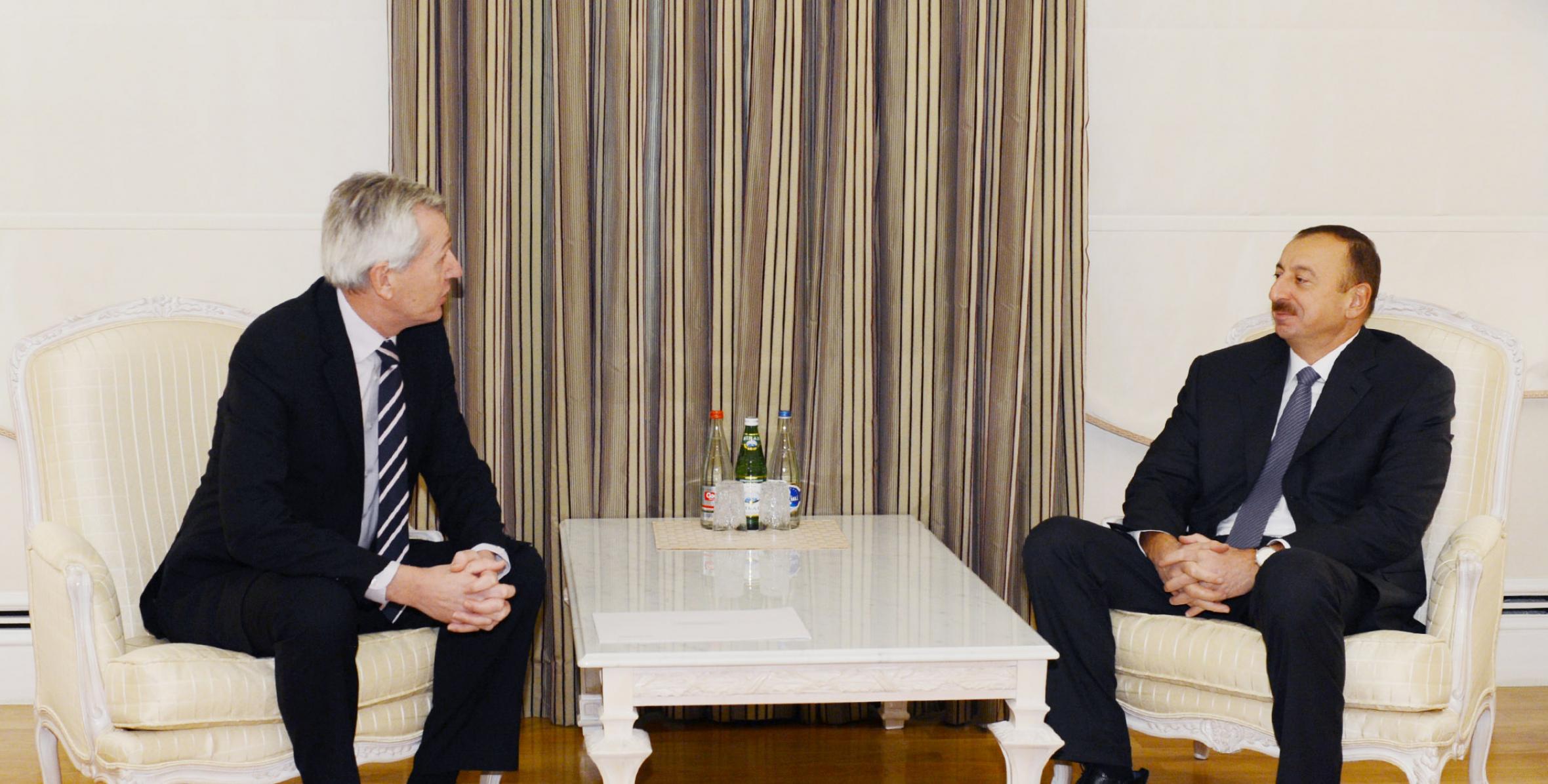 Ilham Aliyev received the member of British Parliament Nick de Bois