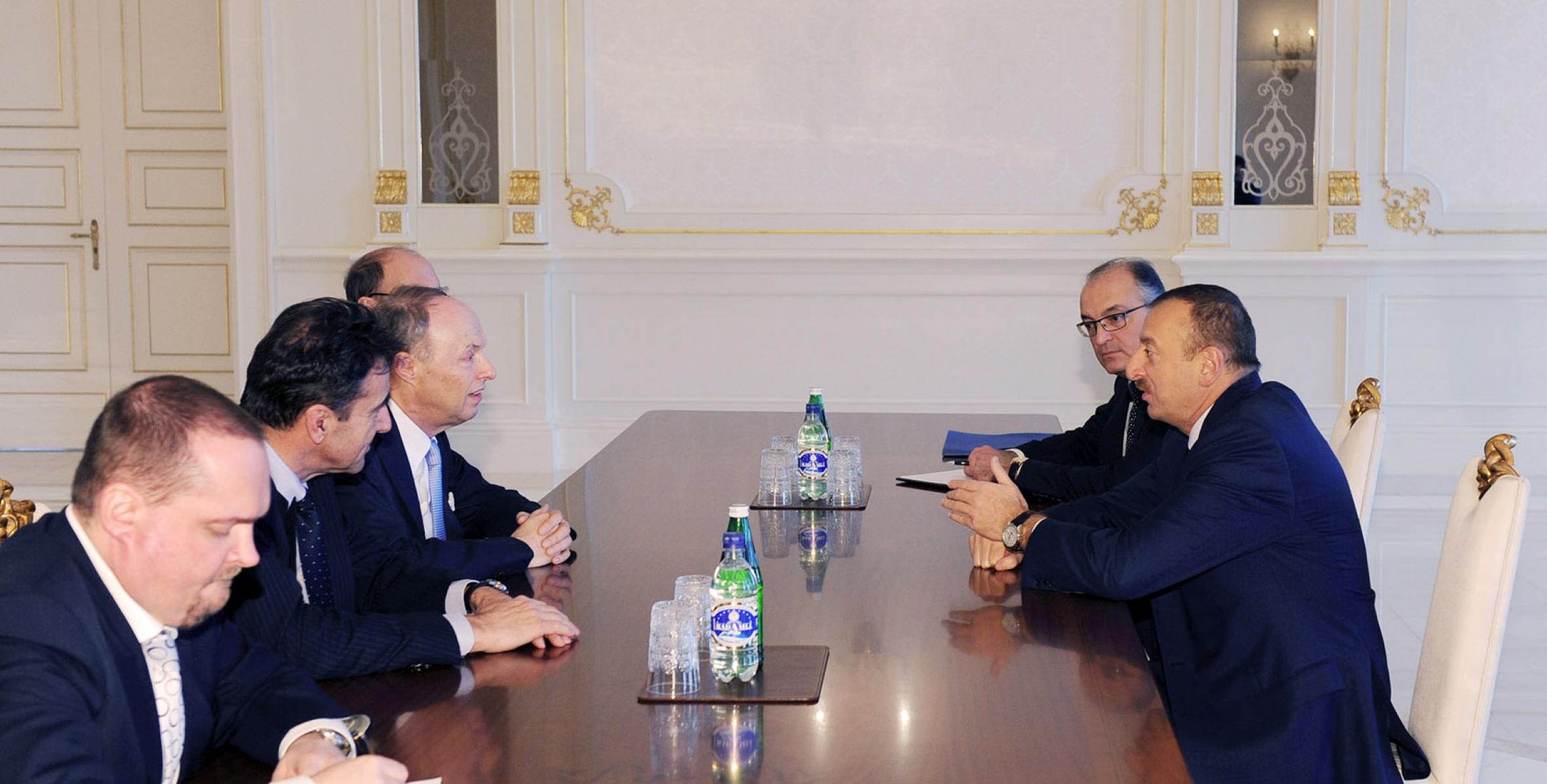 Ilham Aliyev received Chairman of OMV Executive Board Wolfgang Ruttenstorfer