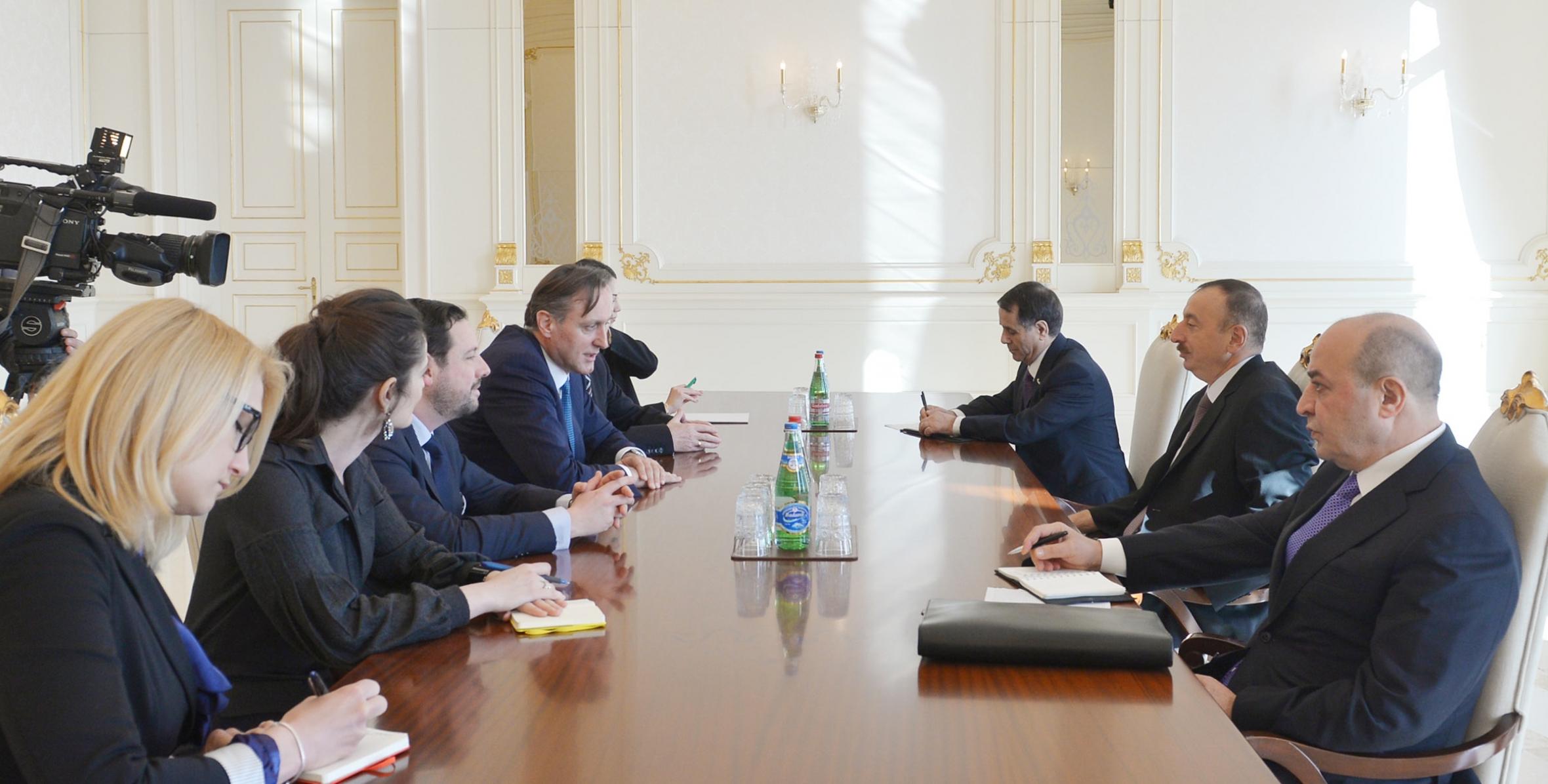 Ильхам Алиев принял делегацию, возглавляемую председателем парламента Монтенегро, президентом Парламентской Ассамблеи ОБСЕ