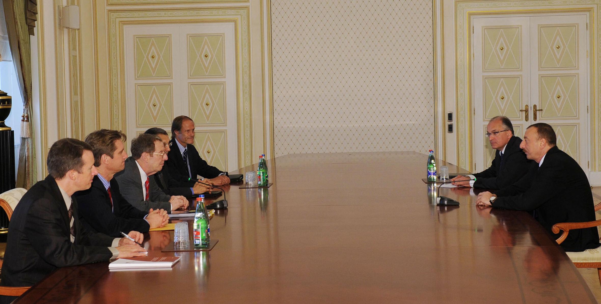 Ilham Aliyev received a delegation led by the Special Envoy of the United States Secretary of State for Eurasian Energy