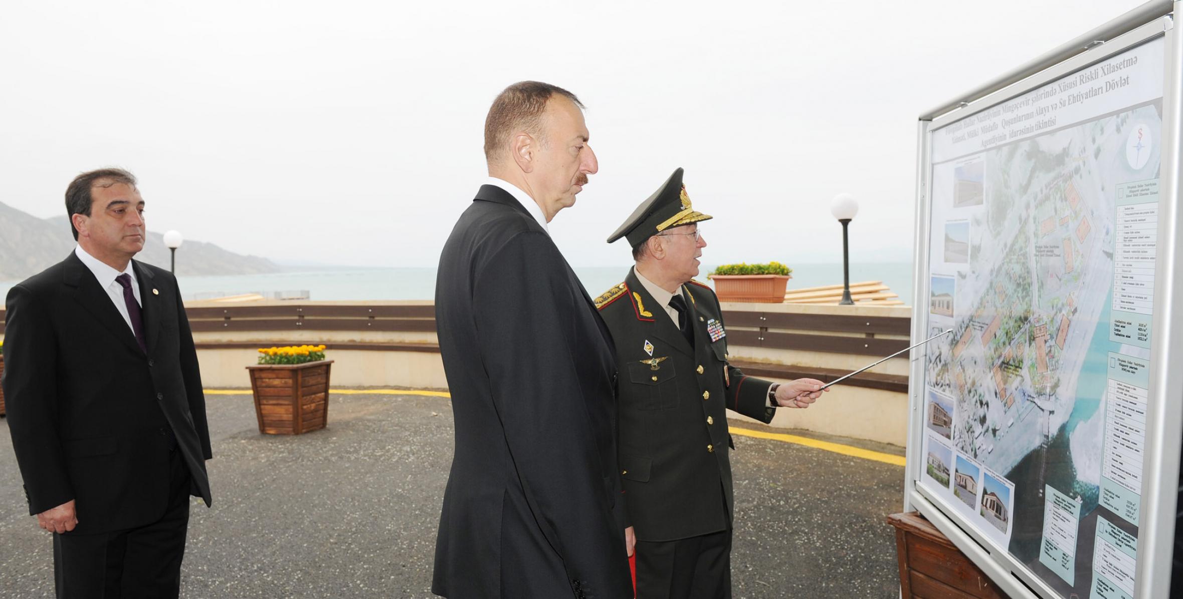 Ilham Aliyev reviewed the recreation complex on the banks of the River Kura in Mingachevir after its reconstruction