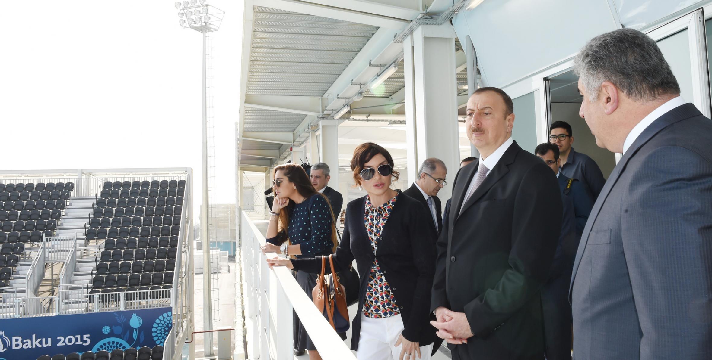 Ilham Aliyev attended the opening of the European Games Park