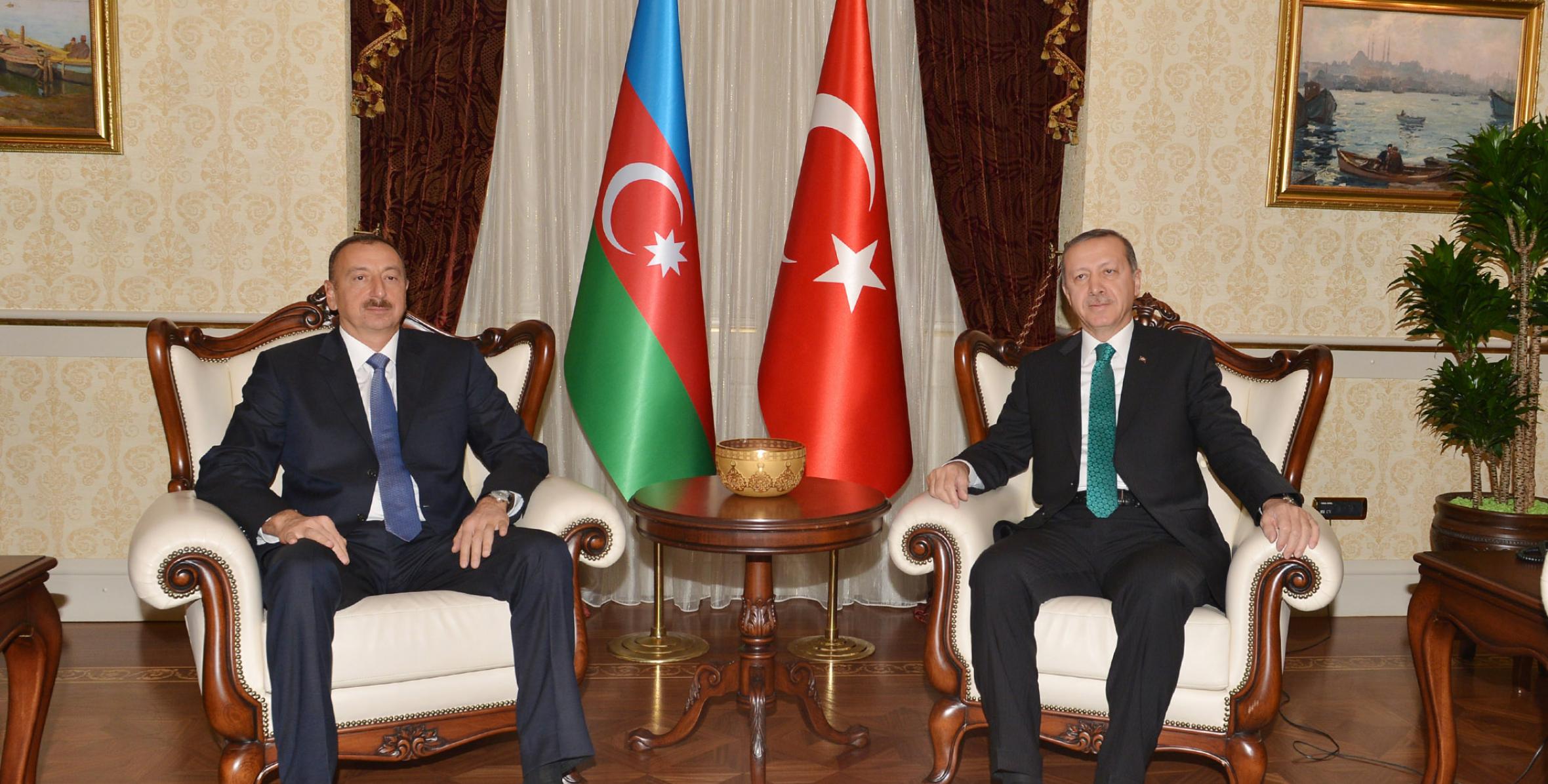 Ilham Aliyev had a meeting with Turkish Prime Minister Recep Tayyip Erdogan
