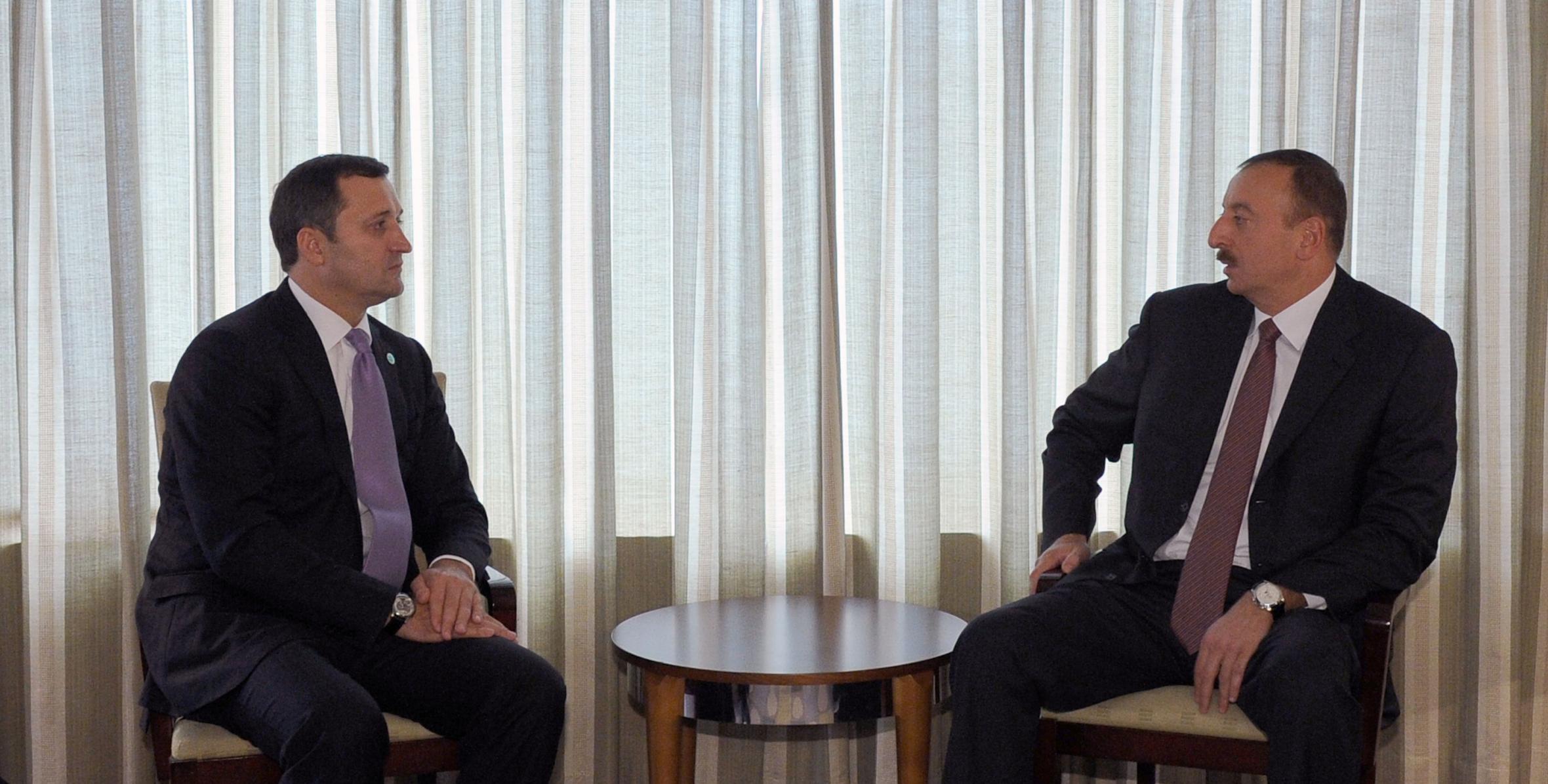 Ильхам Алиев встретился с премьер-министром Молдовы Владимиром Филатом
