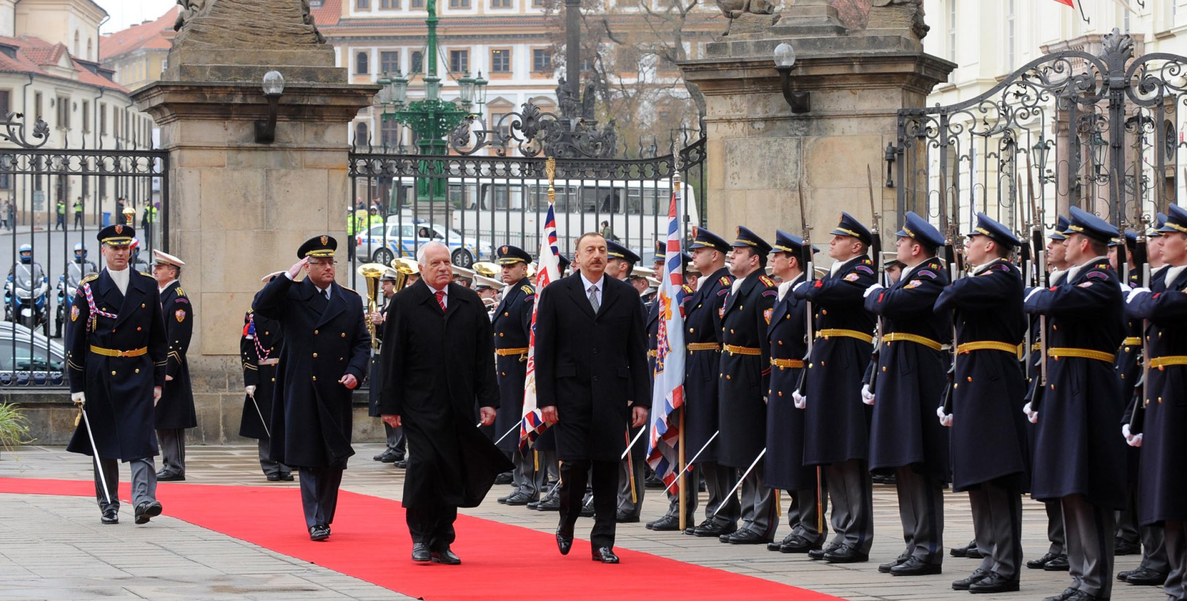 Государственный визит Ильхама Алиева в Чешскую Республику