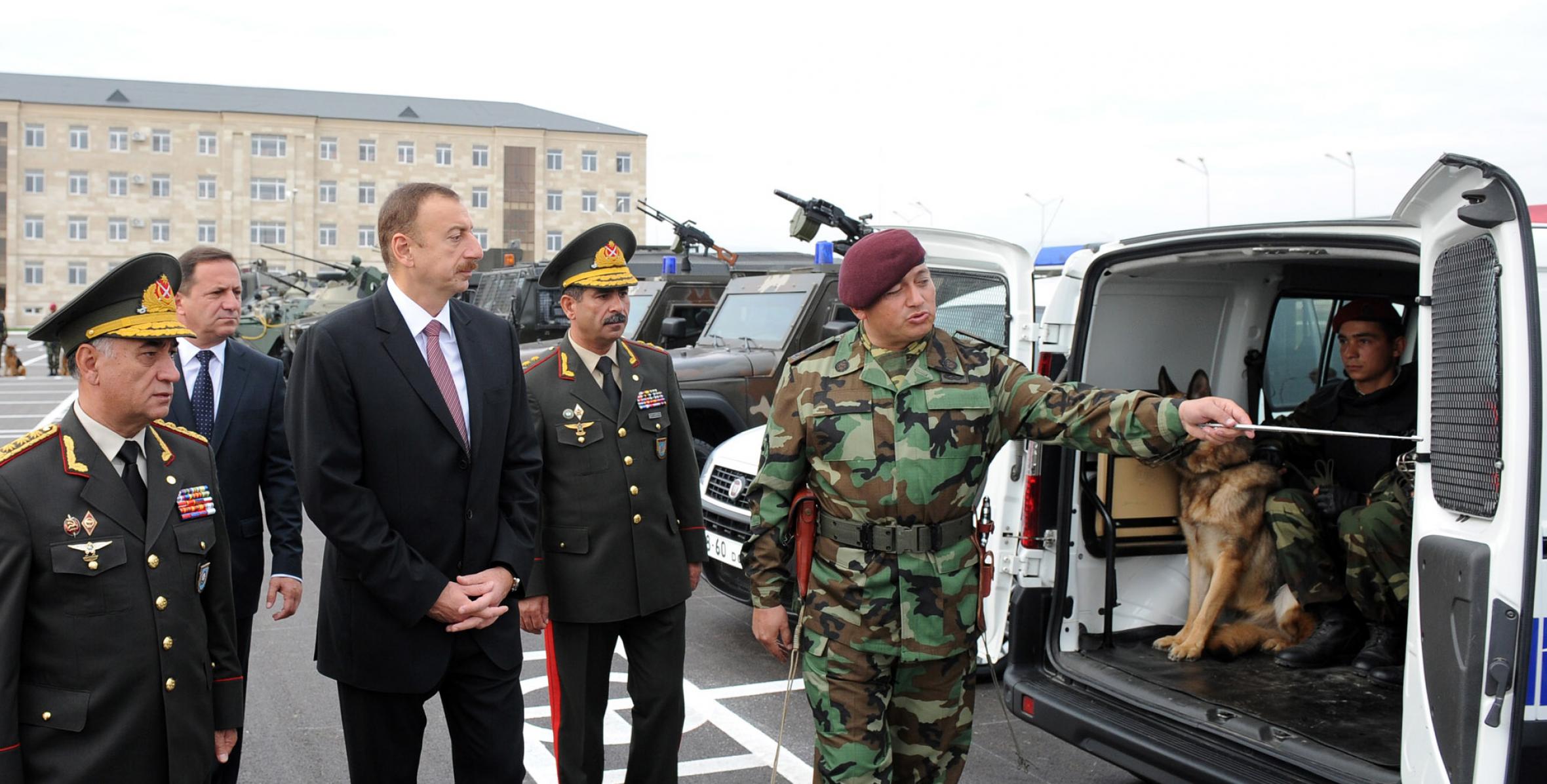Visit of Ilham Aliyev to Khachmaz and Guba