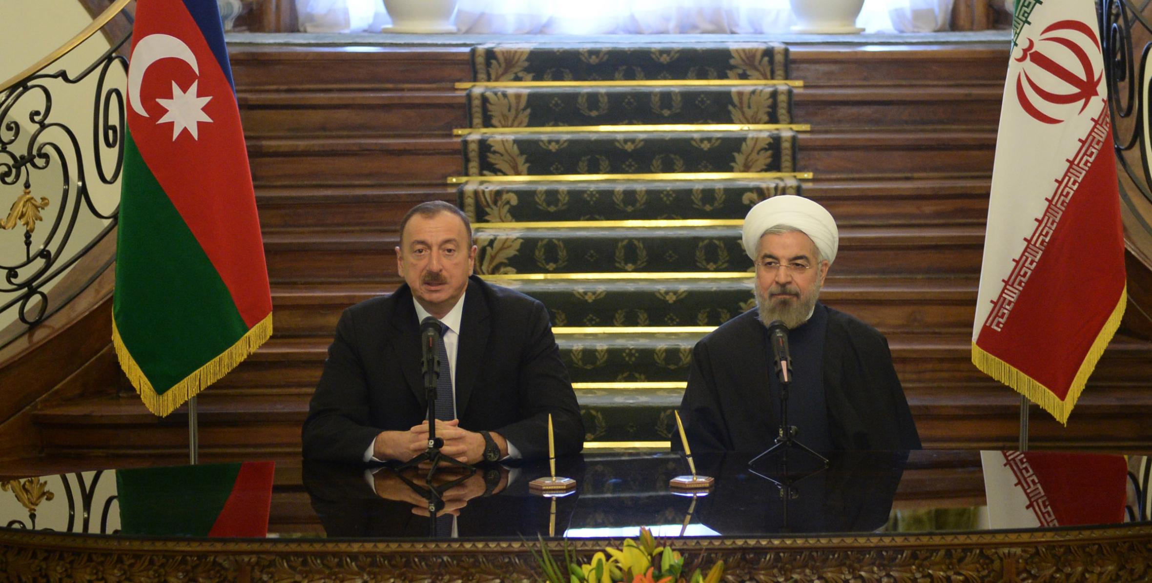 Presidents of Azerbaijan and Iran made statements for the press