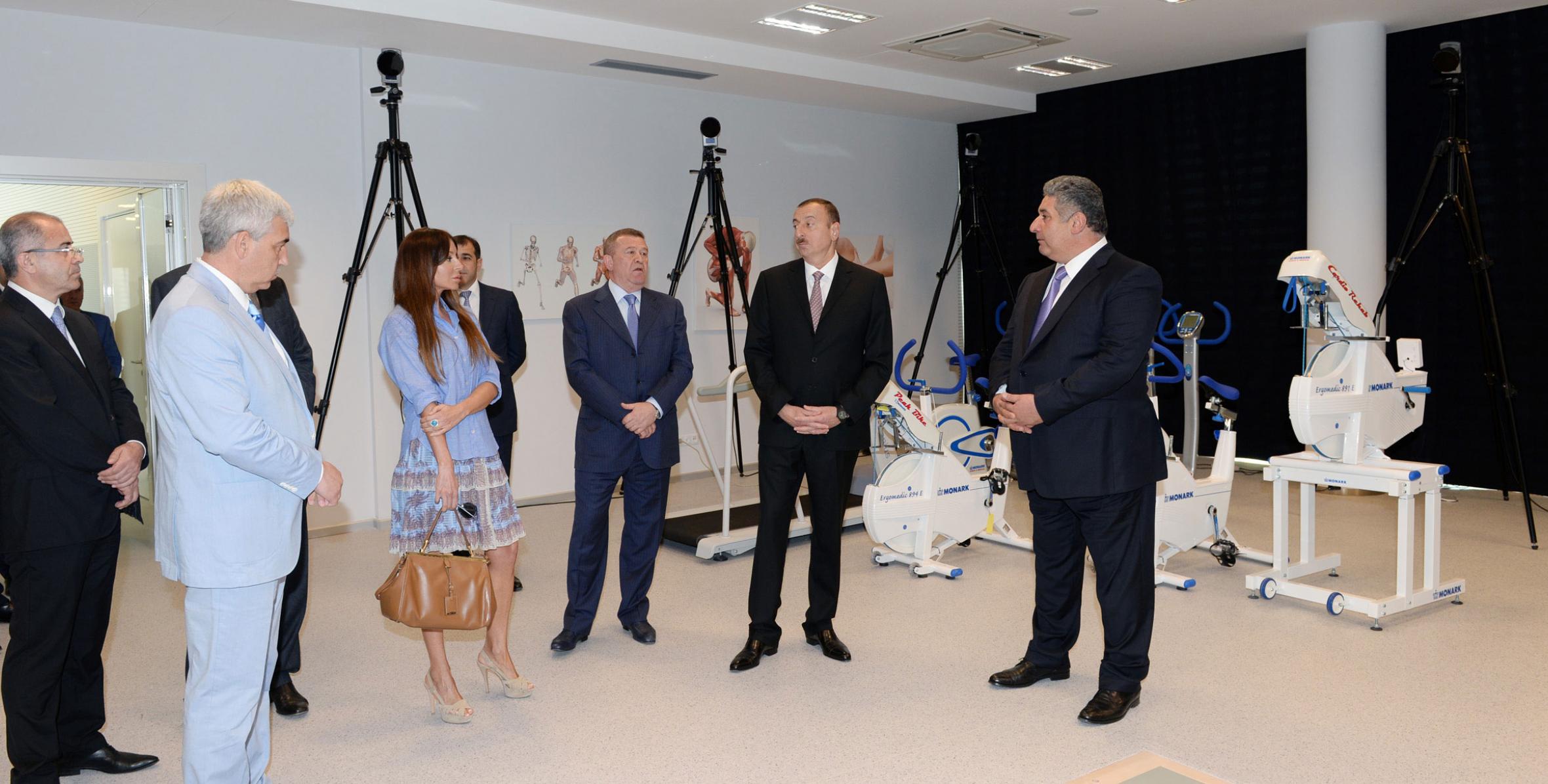 Ilham Aliyev attended the opening of the National Institute of Sports Medicine, Diagnosis and Rehabilitation