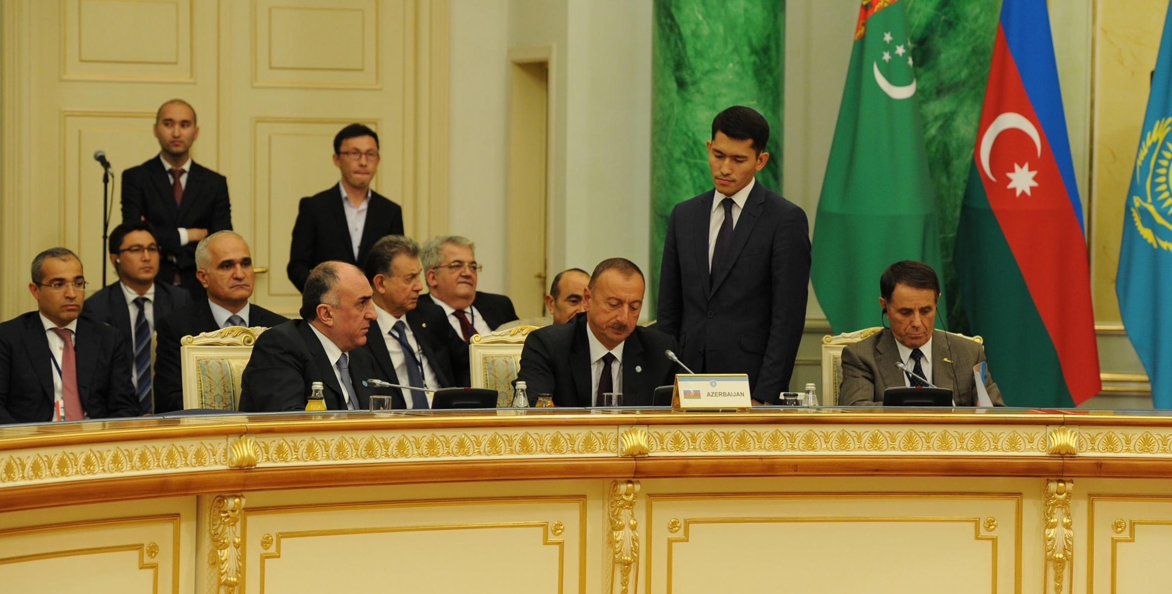 Ильхам Алиев принял участие в V Саммите Совета сотрудничества тюркоязычных государств