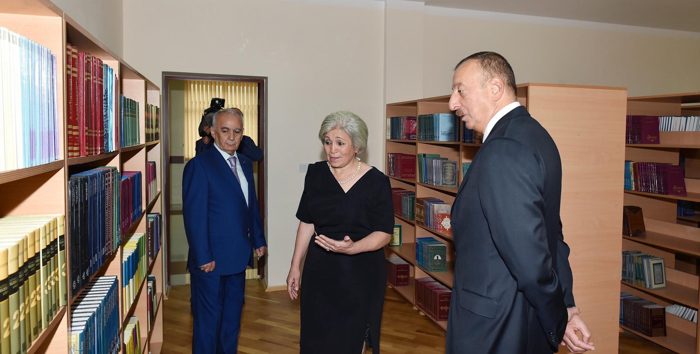 Ilham Aliyev reviewed school-lyceum No. 264 after repair and reconstruction in Baku