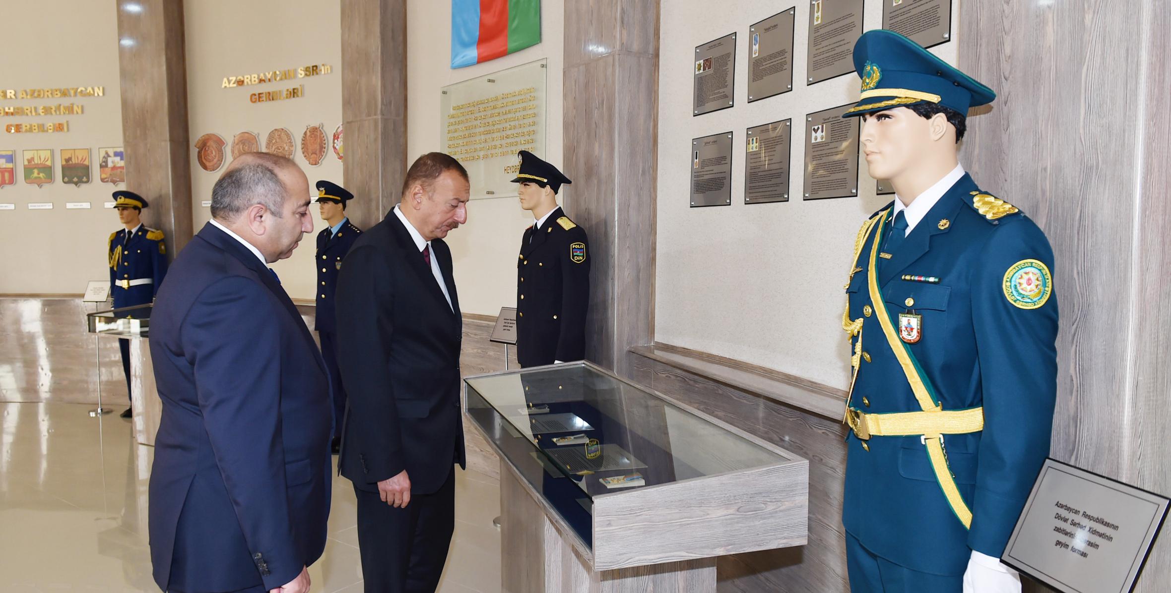 Ильхам Алиев принял участие в открытии Площади флага в городе Кюрдамир