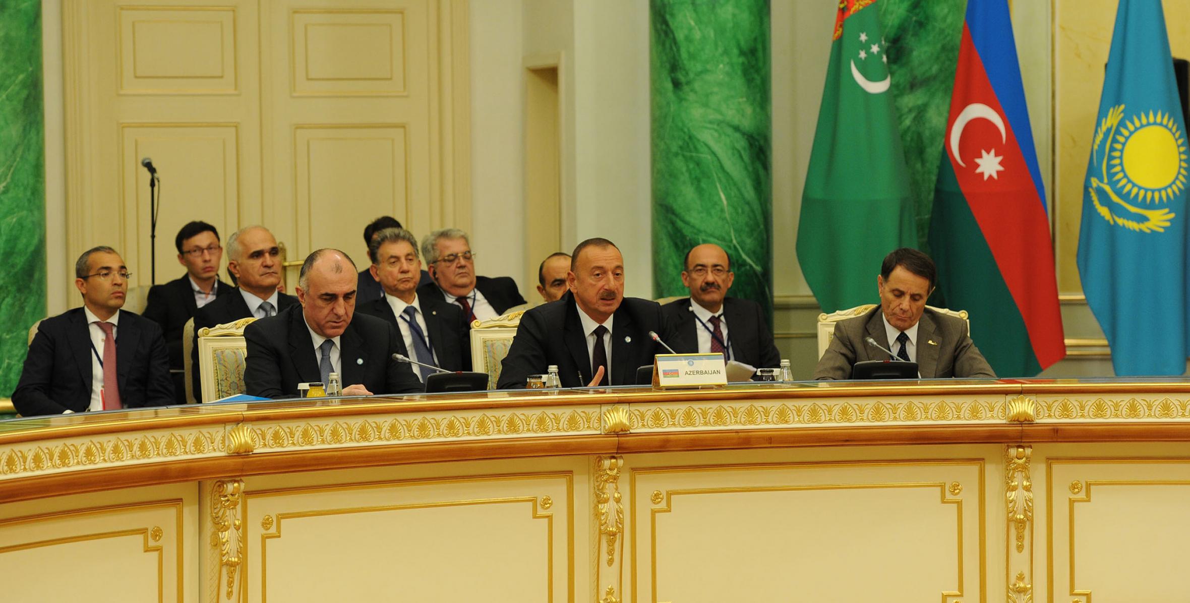 Речь Ильхама Алиева на V Саммите Совета сотрудничества тюркоязычных государств