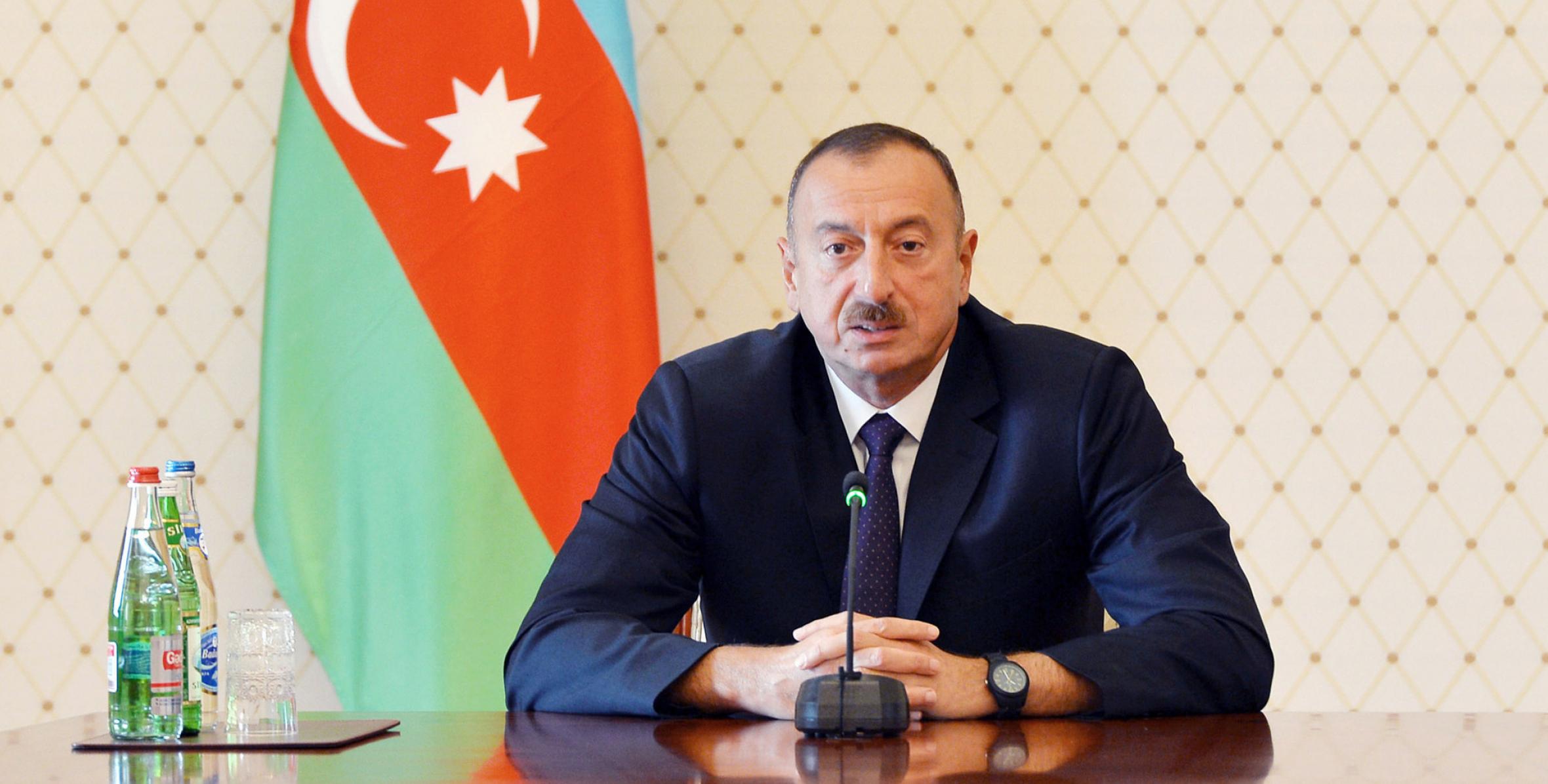 Речь Ильхама Алиева на совещании, посвященном экономическим вопросам и работе по подготовке государственного бюджета 2016 года
