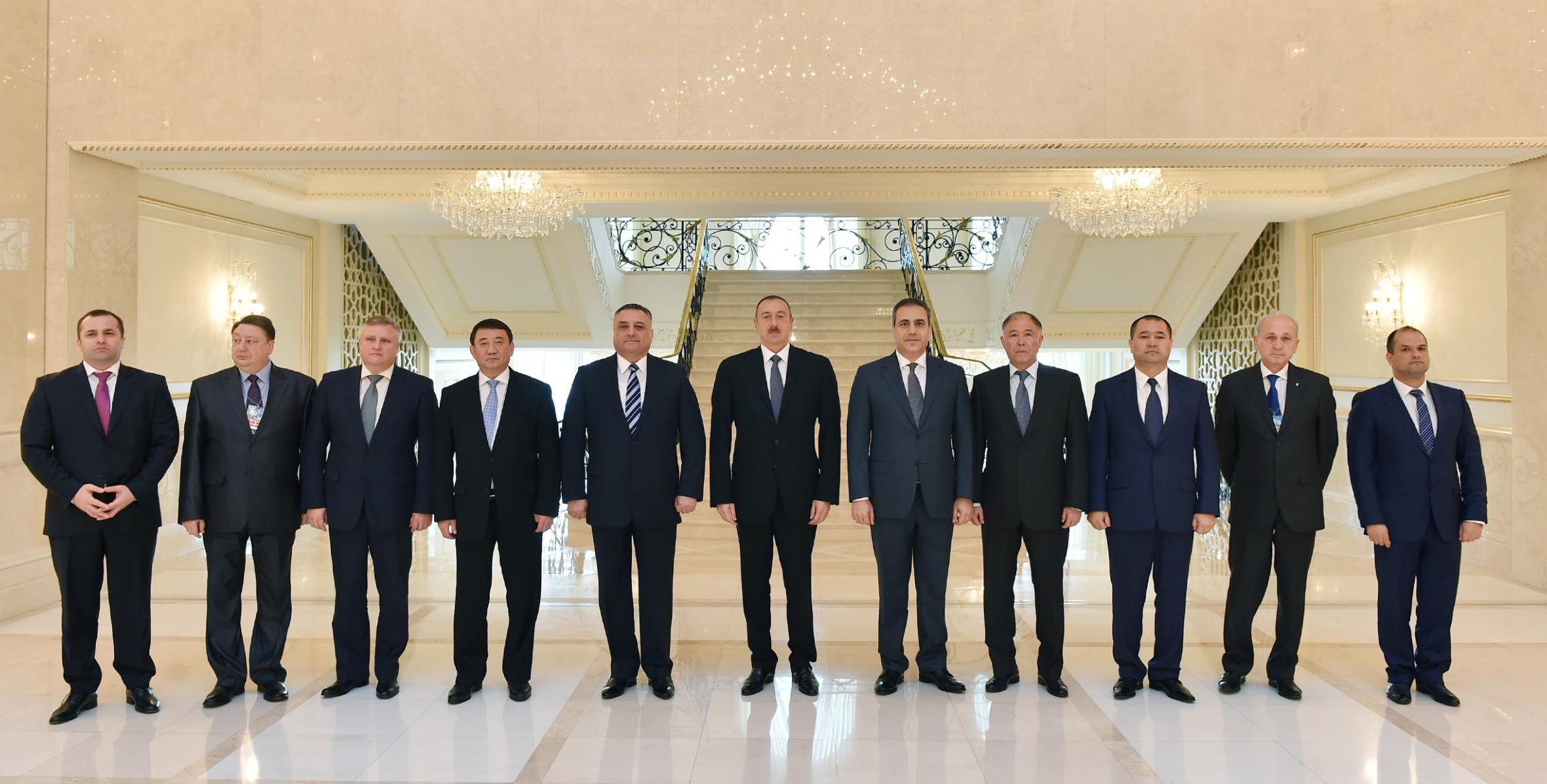 Ilham Aliyev received participants of the 18th meeting of the Conference of Special Service Bodies of Turkic-speaking States