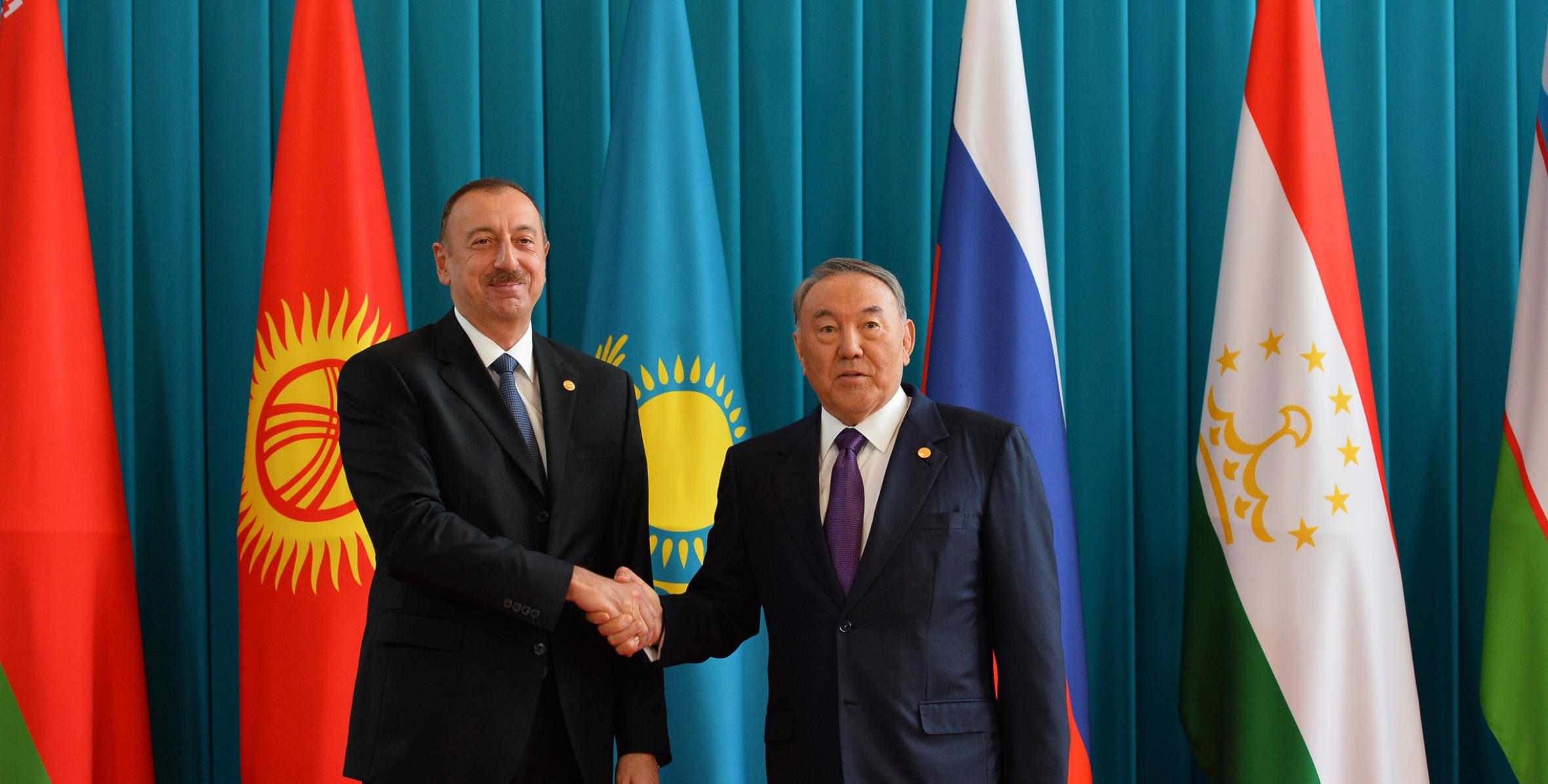 Рабочий визит Ильхама Алиева в Казахстан