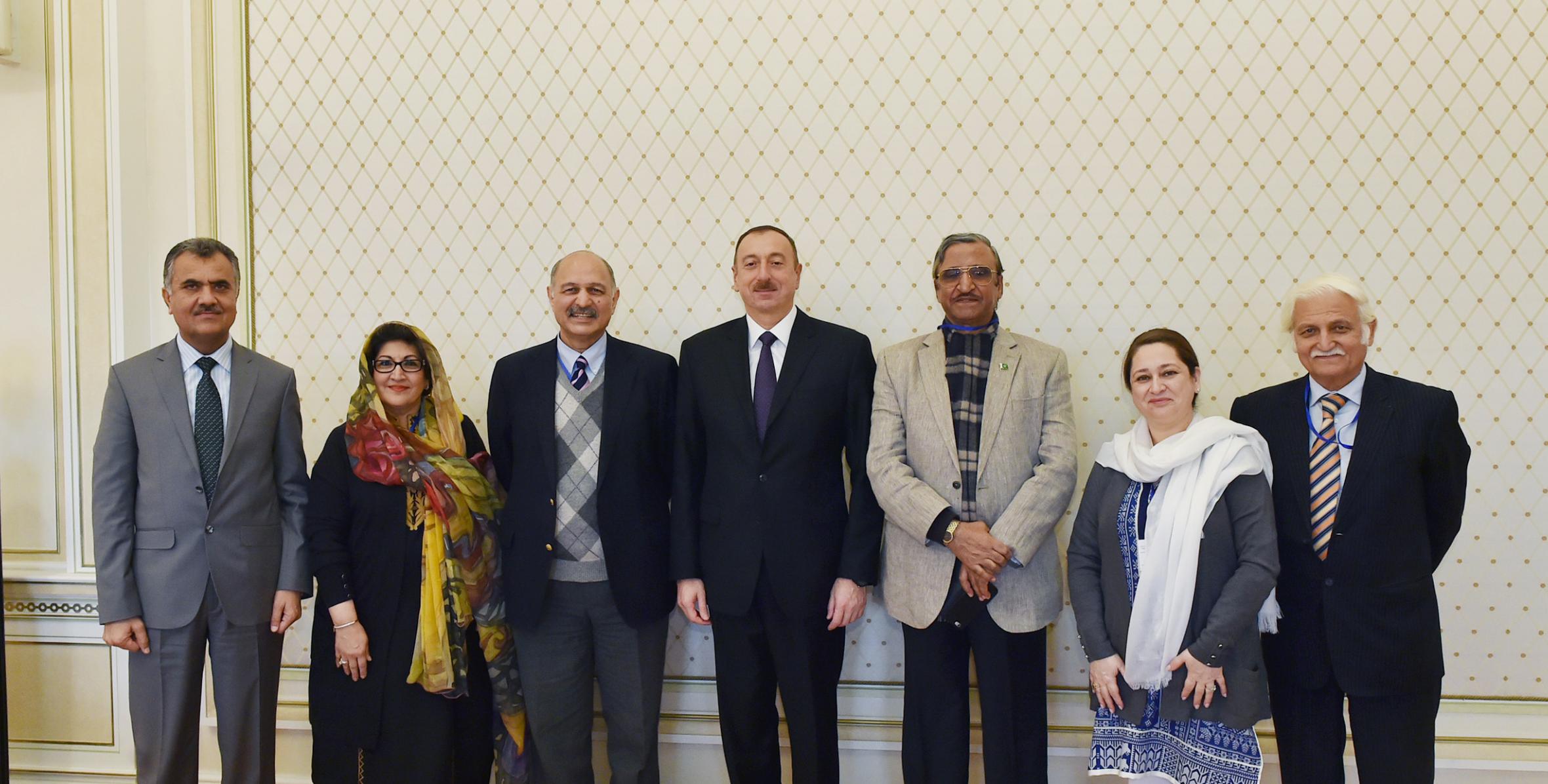Ilham Aliyev received a Pakistani delegation led by the Chairman of the Senate Defence Committee