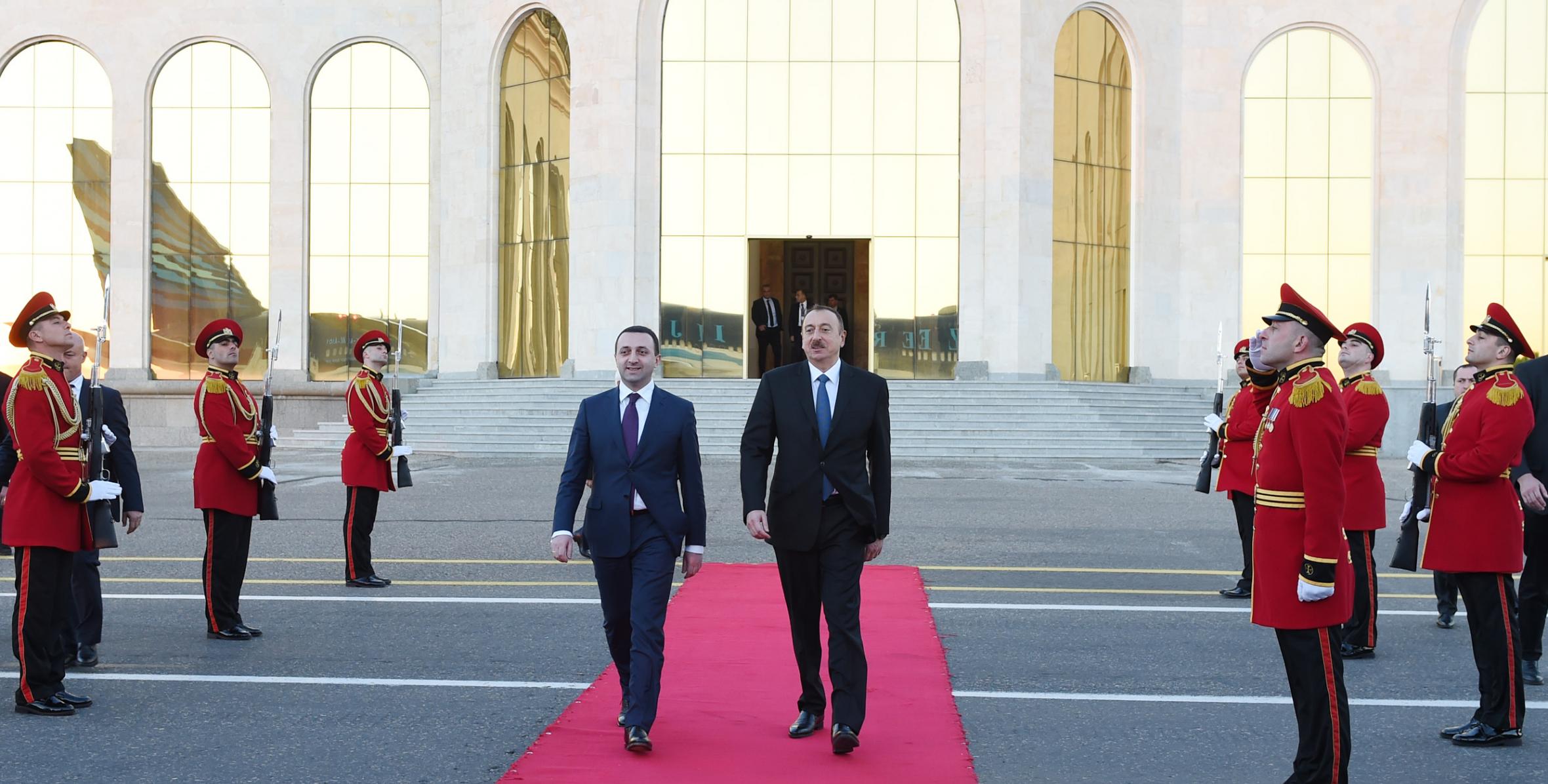 Завершился официальный визит Ильхама Алиева в Грузию