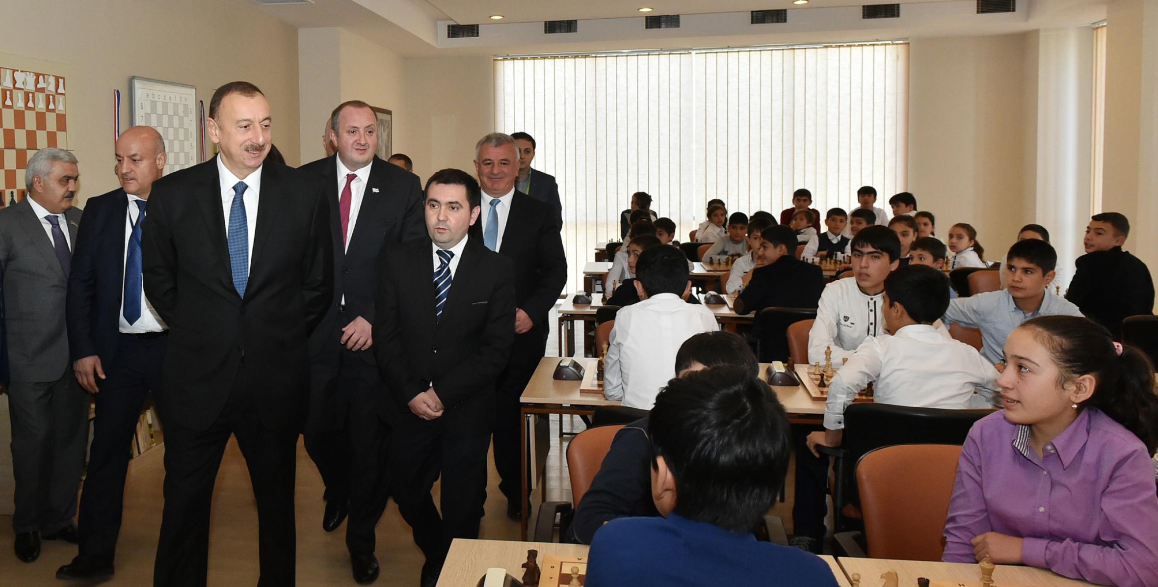 Officia visit of Ilham Aliyev to Georgia