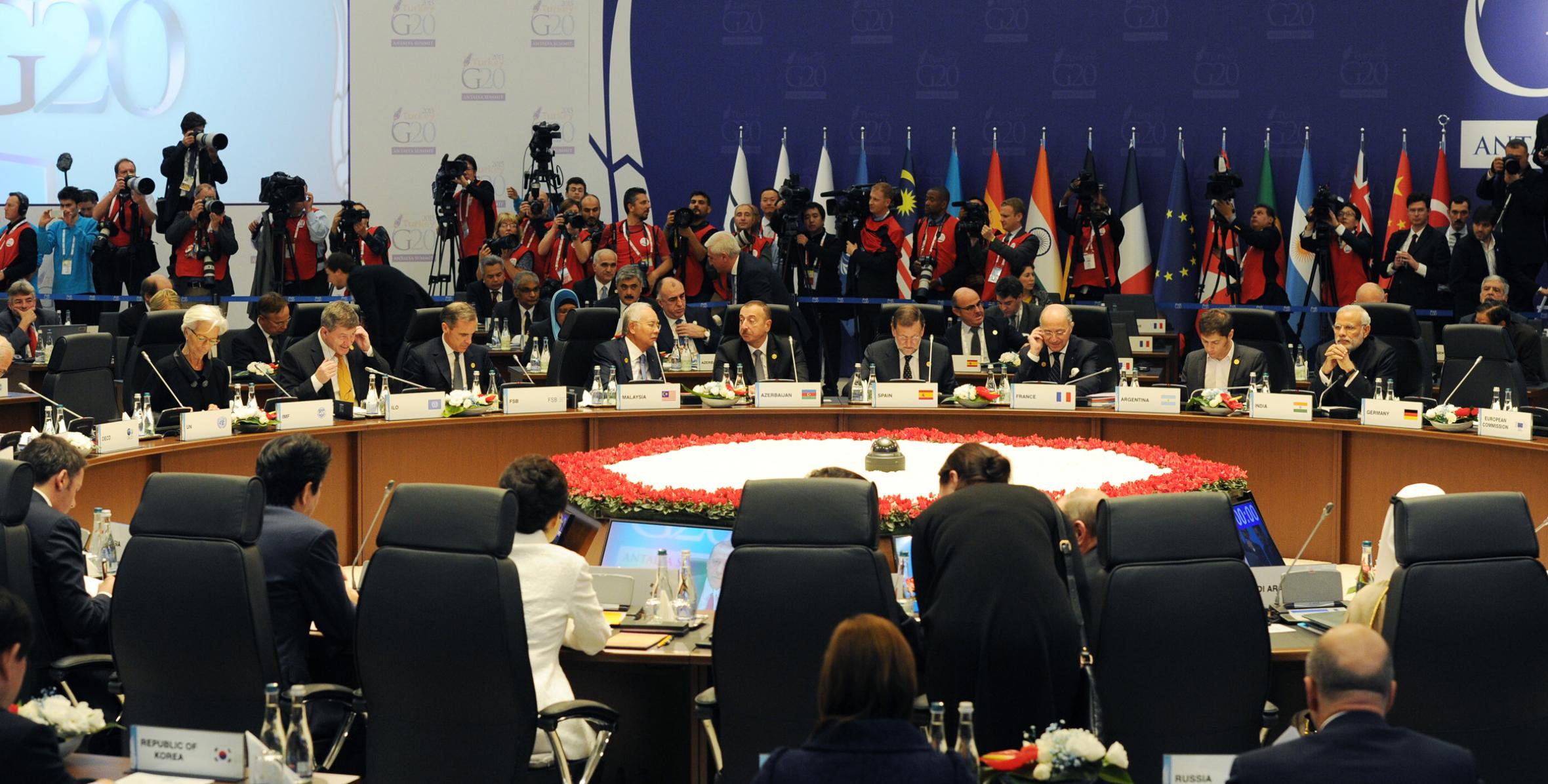 В Анталье проходит Саммит лидеров стран «Большой двадцатки»