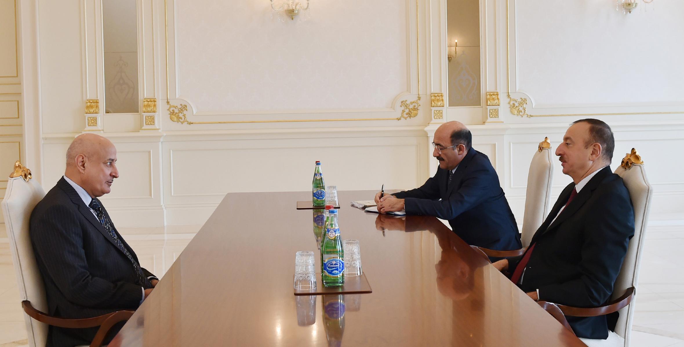 Ilham Aliyev received the ISESCO Director General