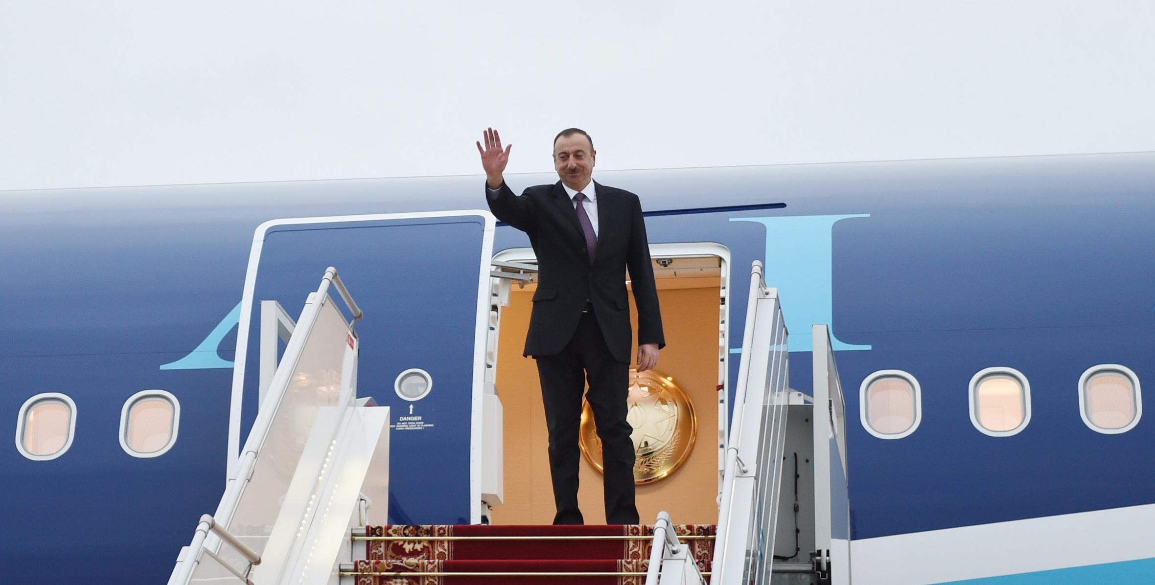 Ilham Aliyev ended his official visit to Belarus
