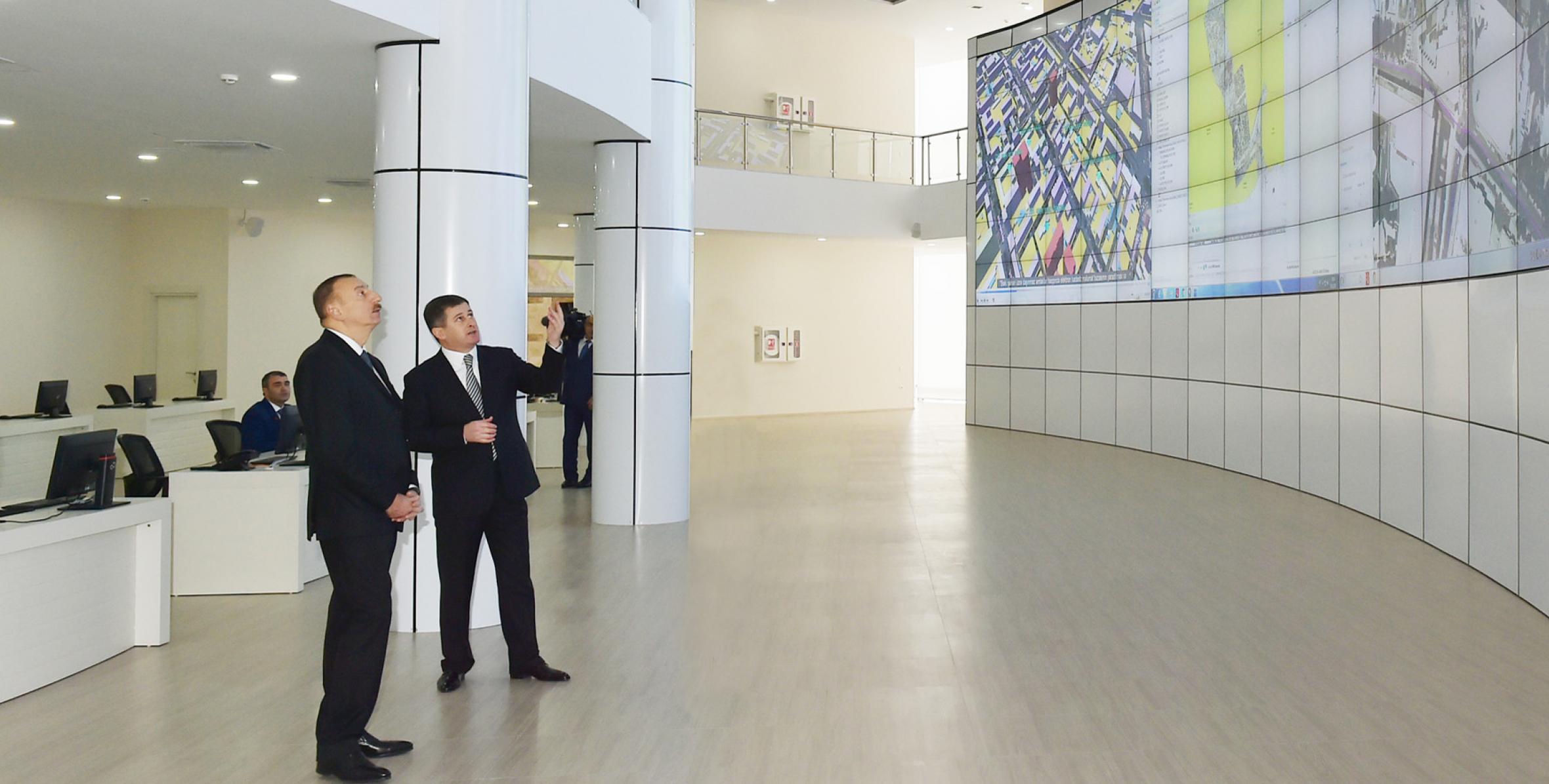 Ilham Aliyev attended the opening of the new Centre of the State Committee on Property Issues