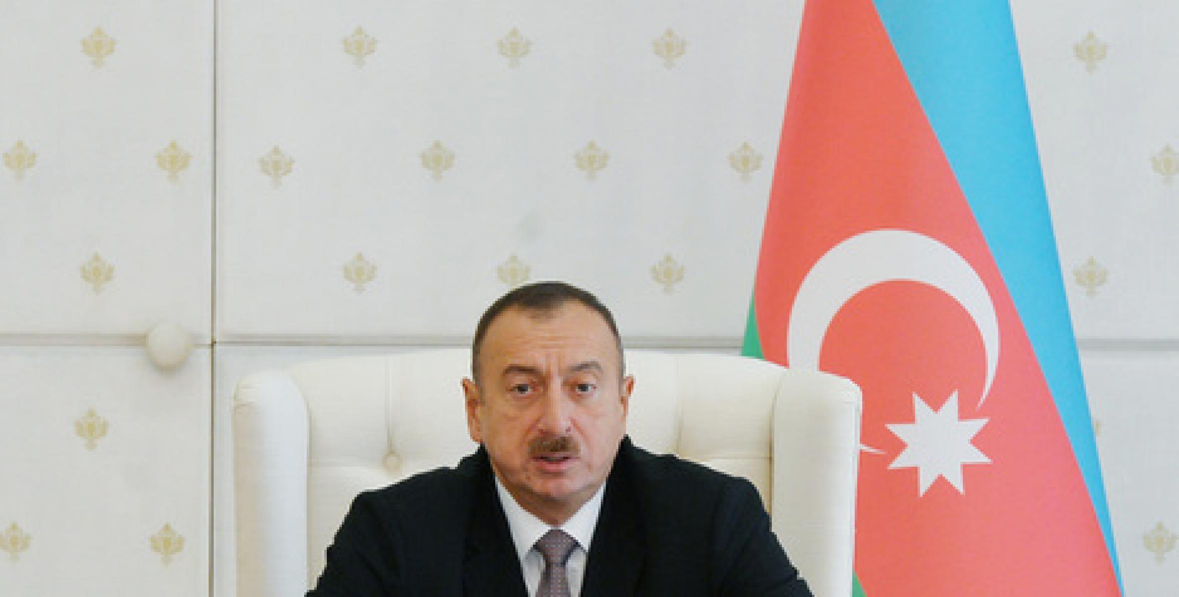 Closing speech by Ilham Aliyev at the meeting of the Cabinet of Ministers dedicated to the results of socioeconomic development in nine months of 2015 and objectives for the future