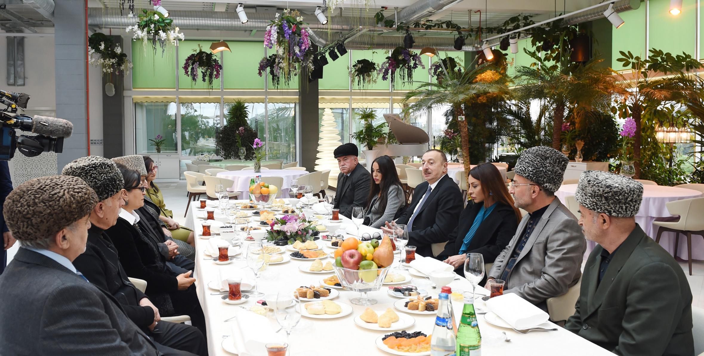 Ильхам Алиев принял участие в открытии Центра культуры Зиря и эко-парка