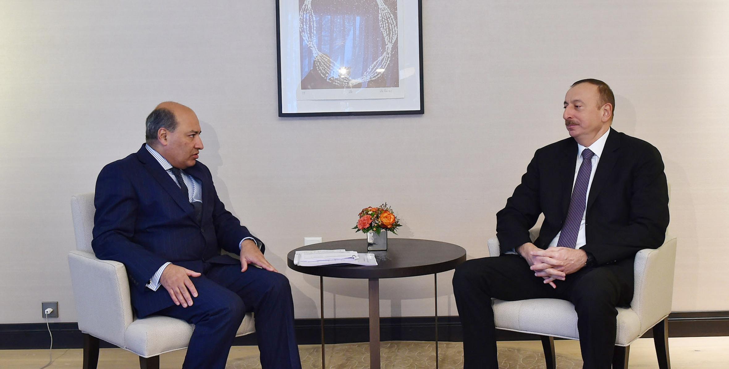 Состоялась встреча Ильхама Алиева с президентом Европейского банка реконструкции и развития