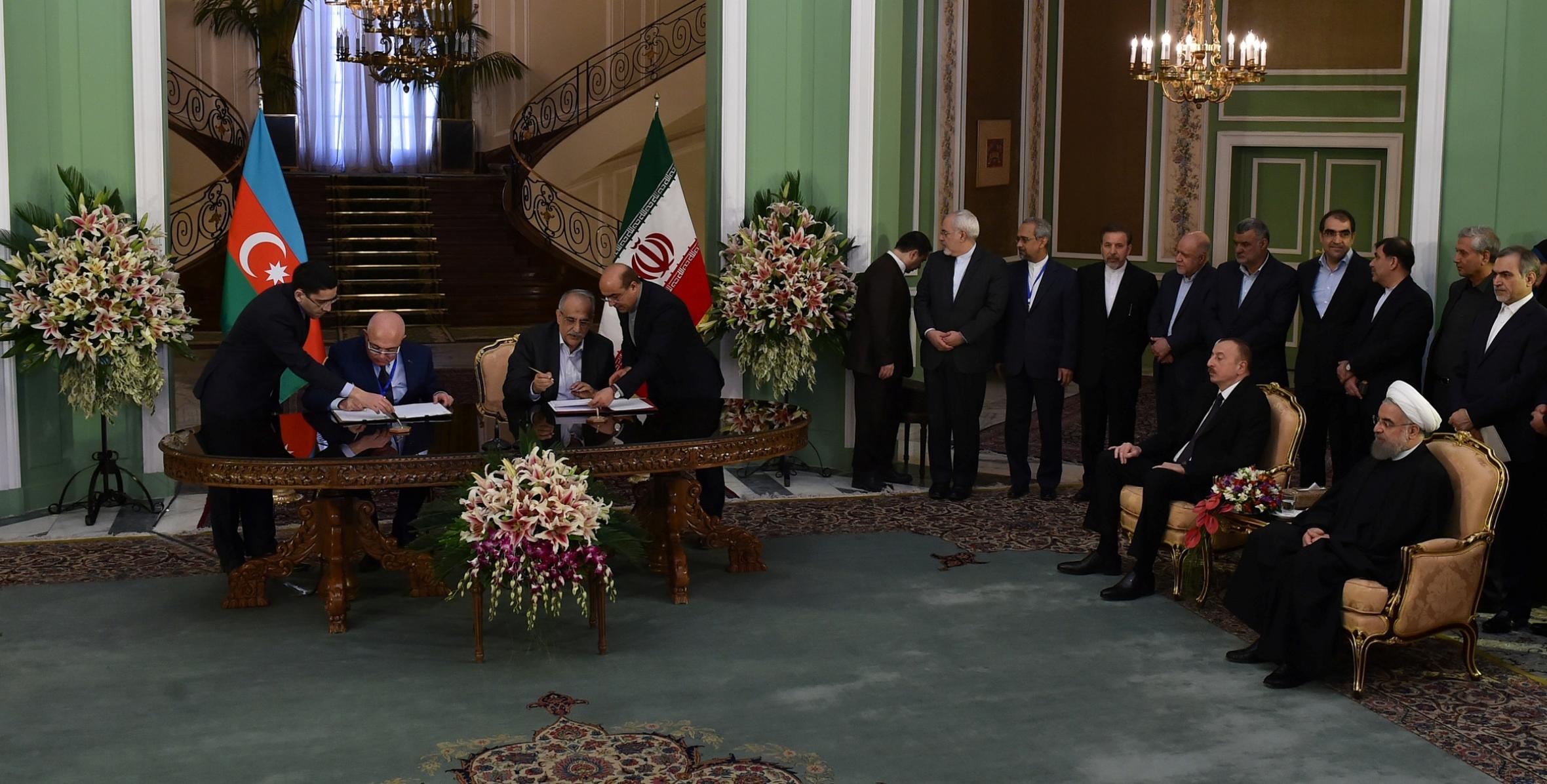 Подписаны азербайджано-иранские документы