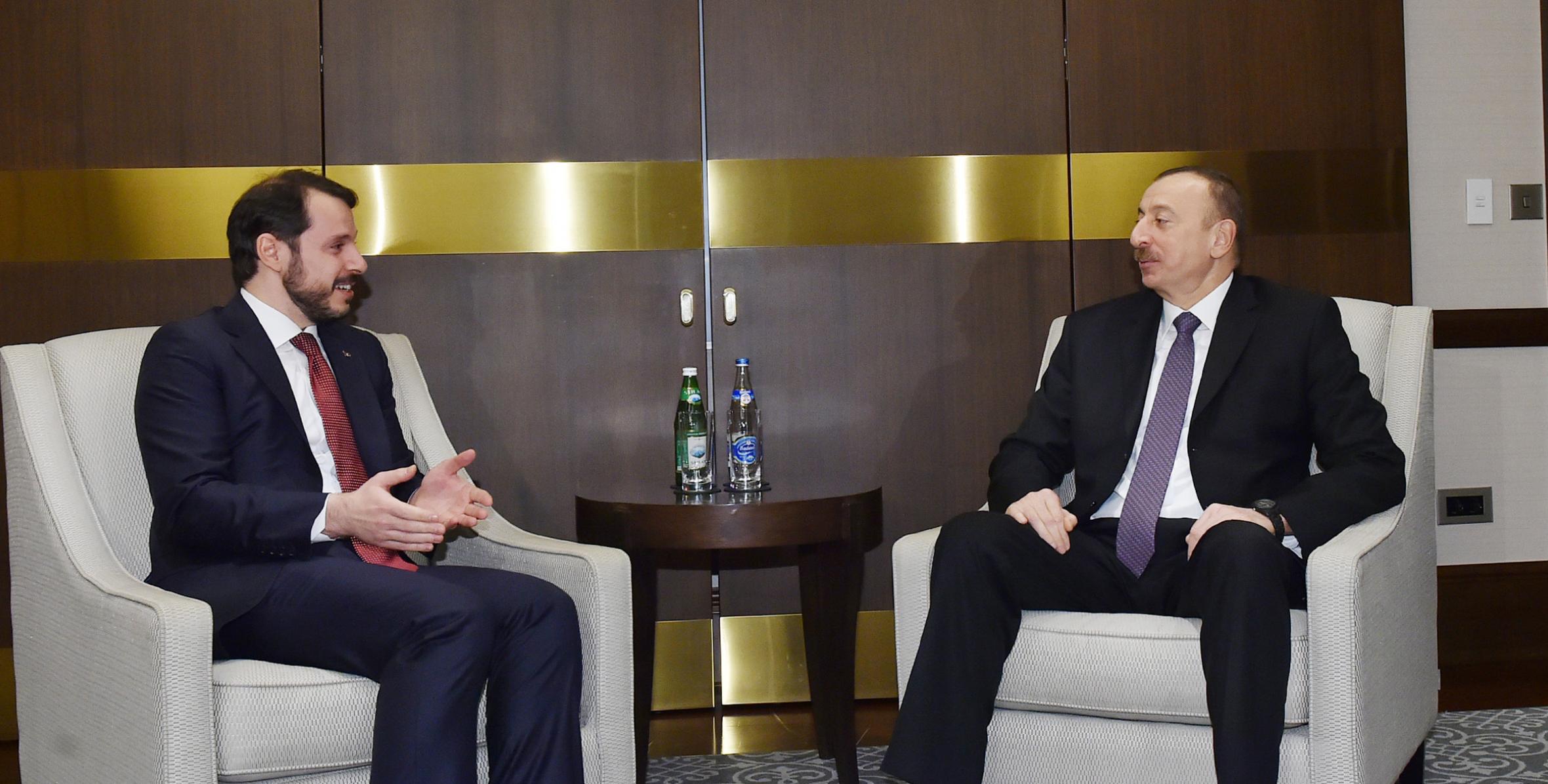 Ilham Aliyev received Turkish Energy and Natural Resources Minister