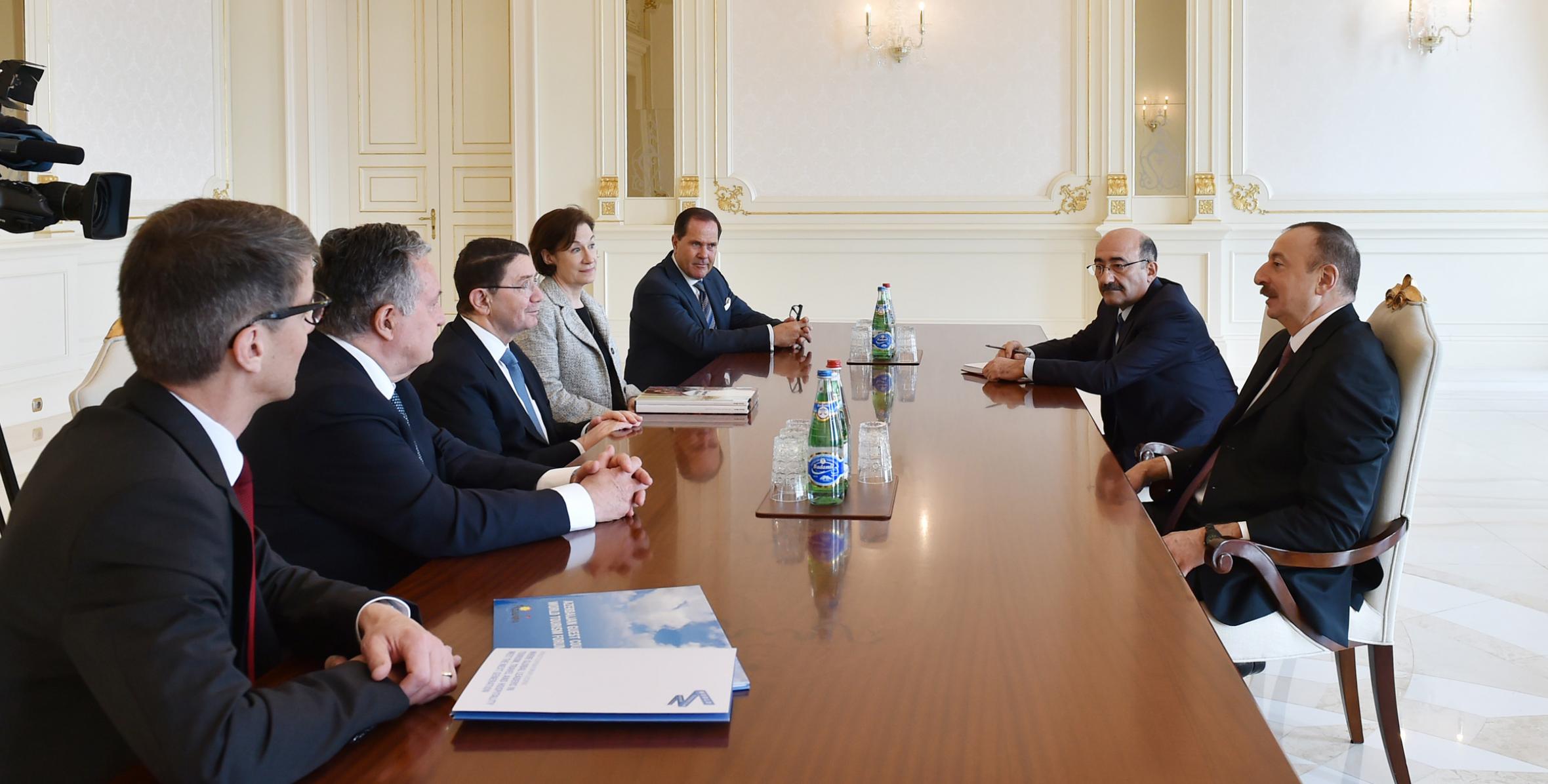 Ильхам Алиев принял делегацию во главе с генеральным секретарем Всемирной туристской организации ООН