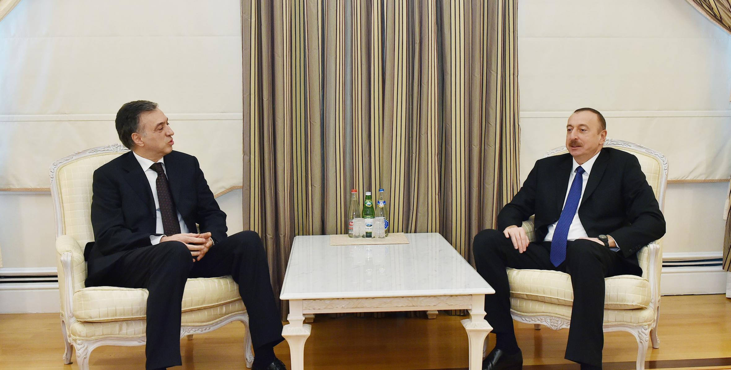 Ilham Aliyev met with Montenegrin President Filip Vujanovic