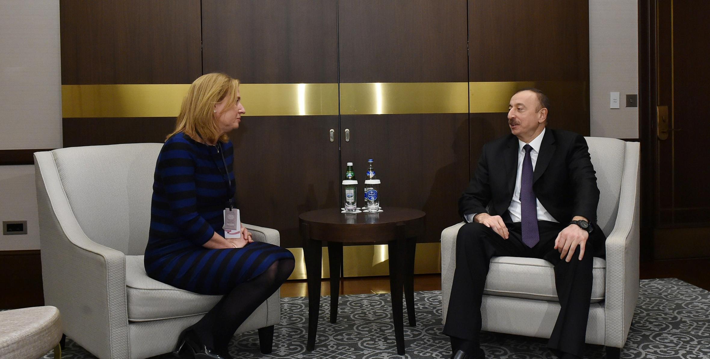 Ильхам Алиев принял бывшего министра иностранных дел Израиля