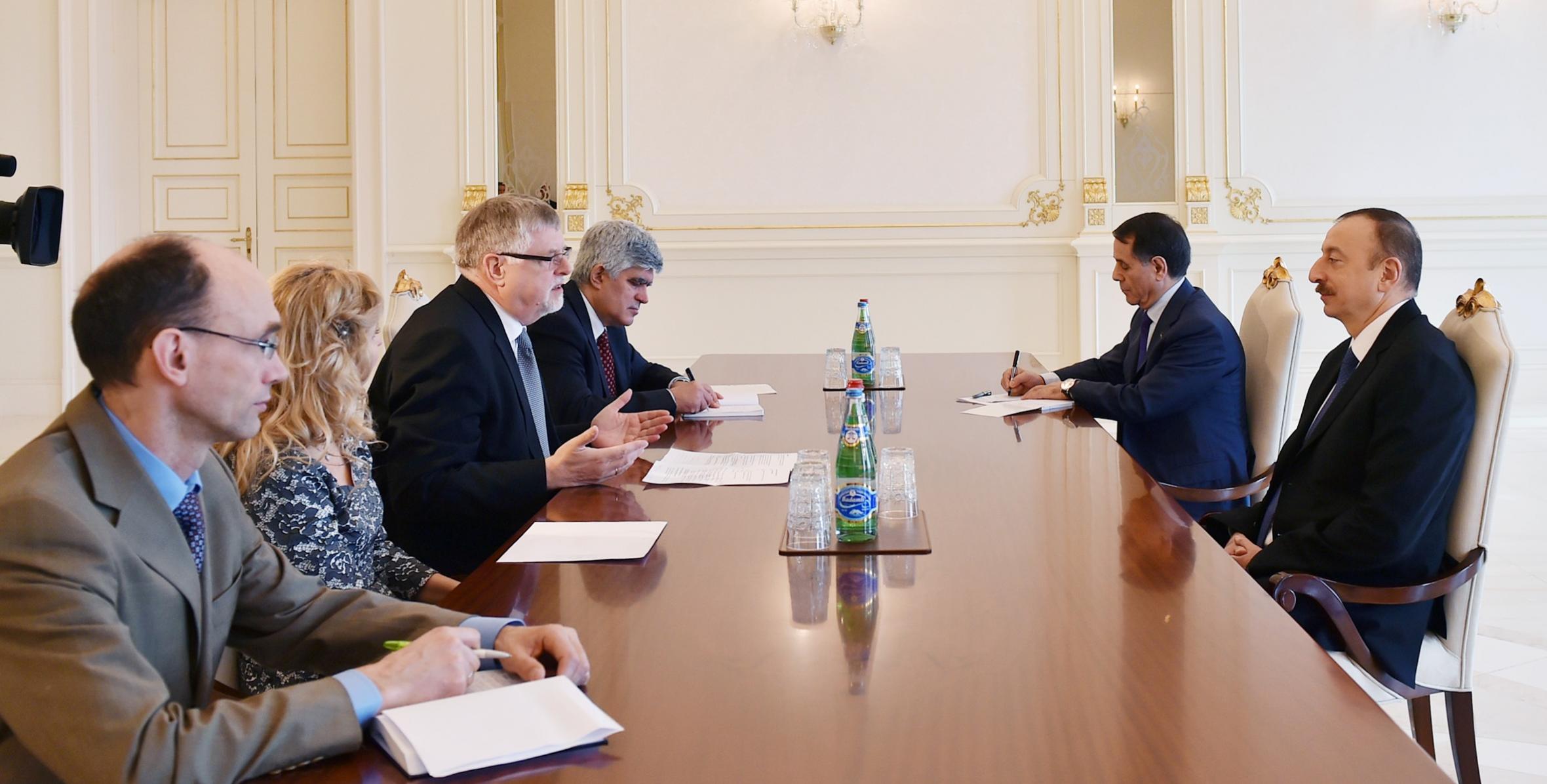 Ilham Aliyev received a delegation led by the European Union Special Representative