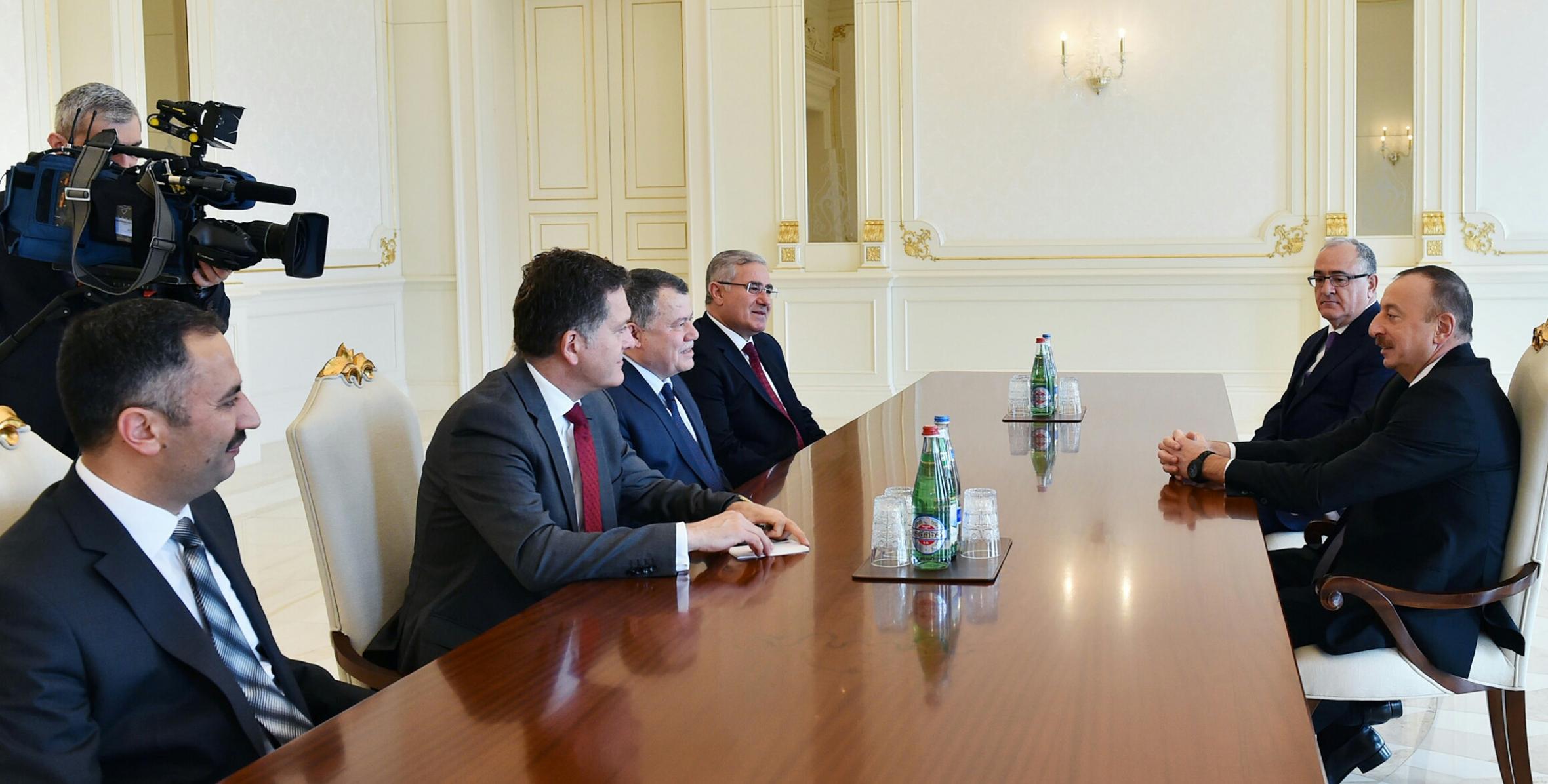 Ilham Aliyev received delegation led by chairman of Turkey's Supreme Court of Appeal