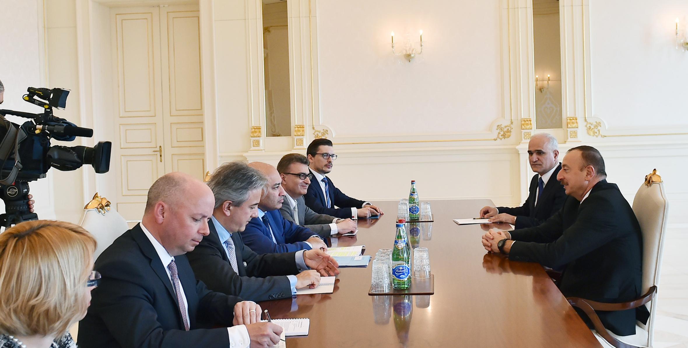 Ilham Aliyev received delegation led by President of European Bank for Reconstruction and Development